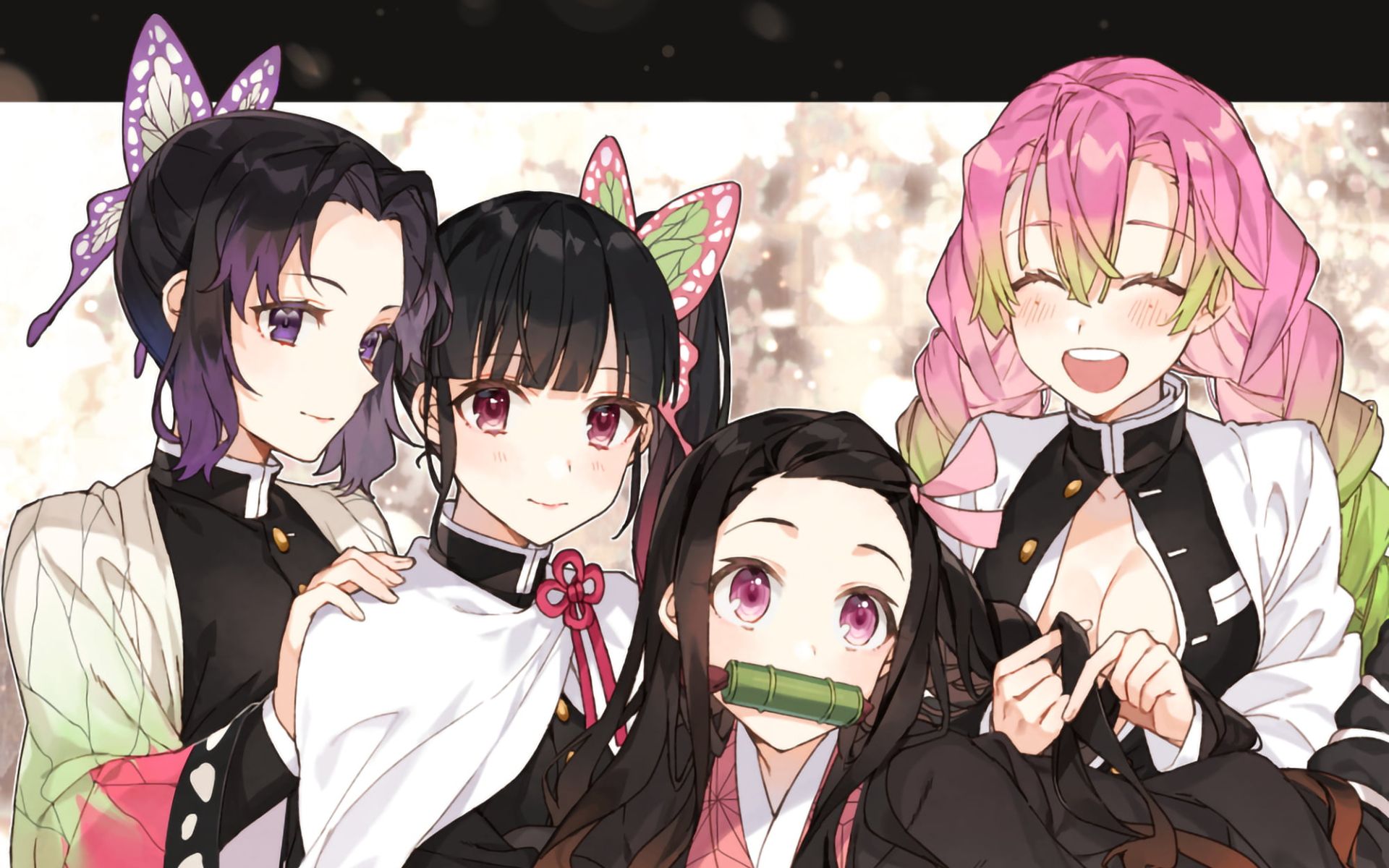 1920x1200px. free download. HD wallpaper: Anime, Demon Slayer: Kimetsu no Yaiba, Kanao Tsuyuri, Mitsuri Kanroji. Anime demon, Slayer anime, Demon
