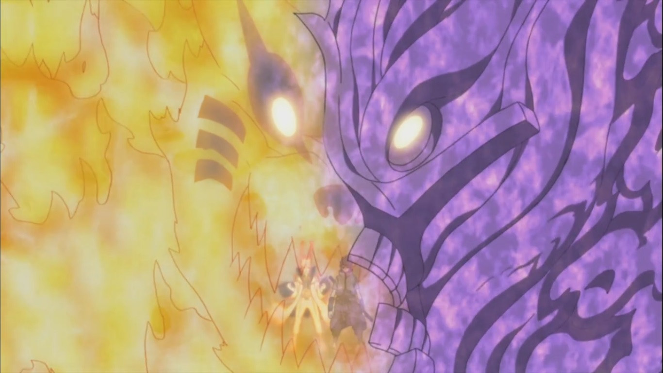 Kurama Susanoo Hybrid Naruto and Sasuke. Daily Anime Art