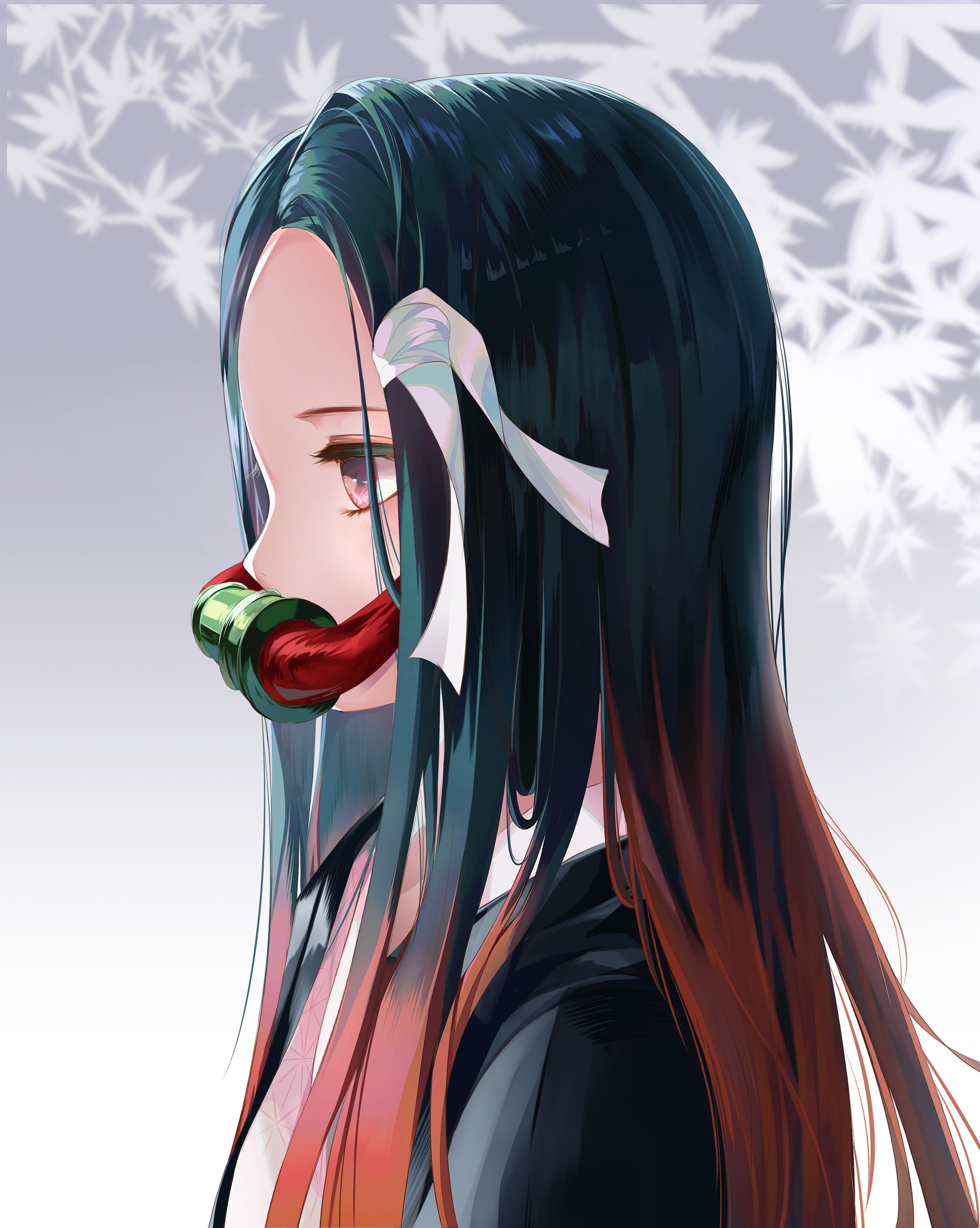 Download 2480x3107 Kamada Nezuko, Profile View, Kimetsu No Yaiba Wallpaper. Anime, Anime image, Anime characters