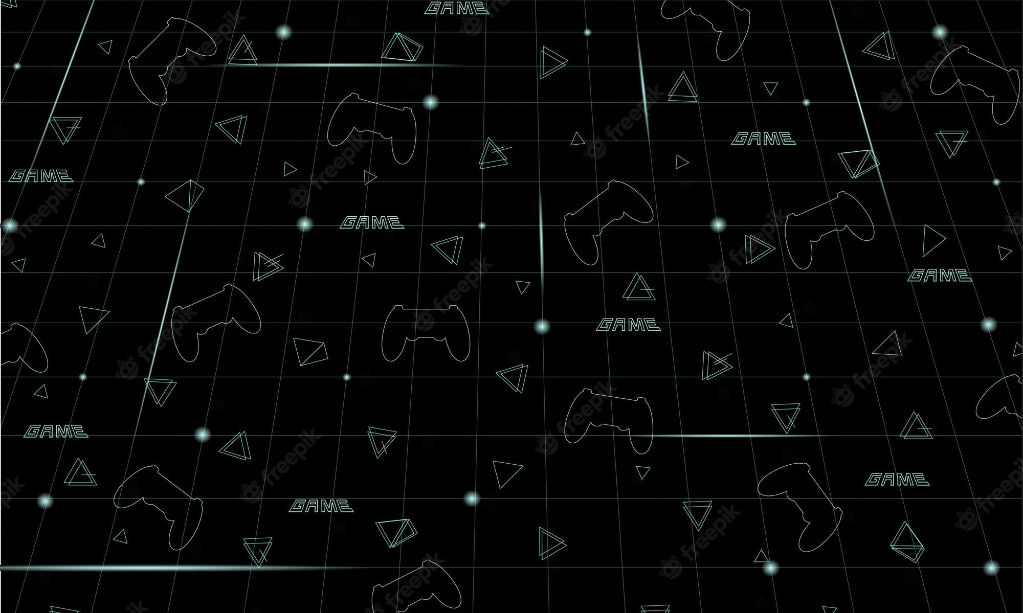 Gaming Pattern Wallpapers - Wallpaper Cave