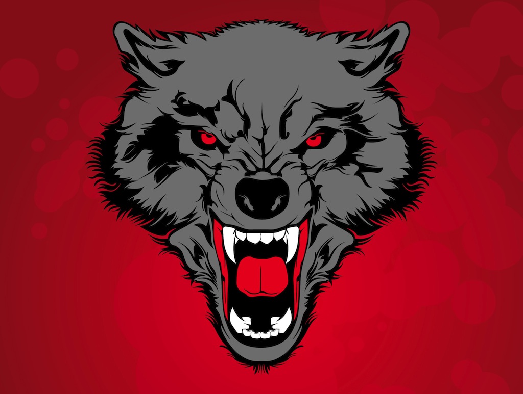 Wild Wolf Vector Art & Graphics