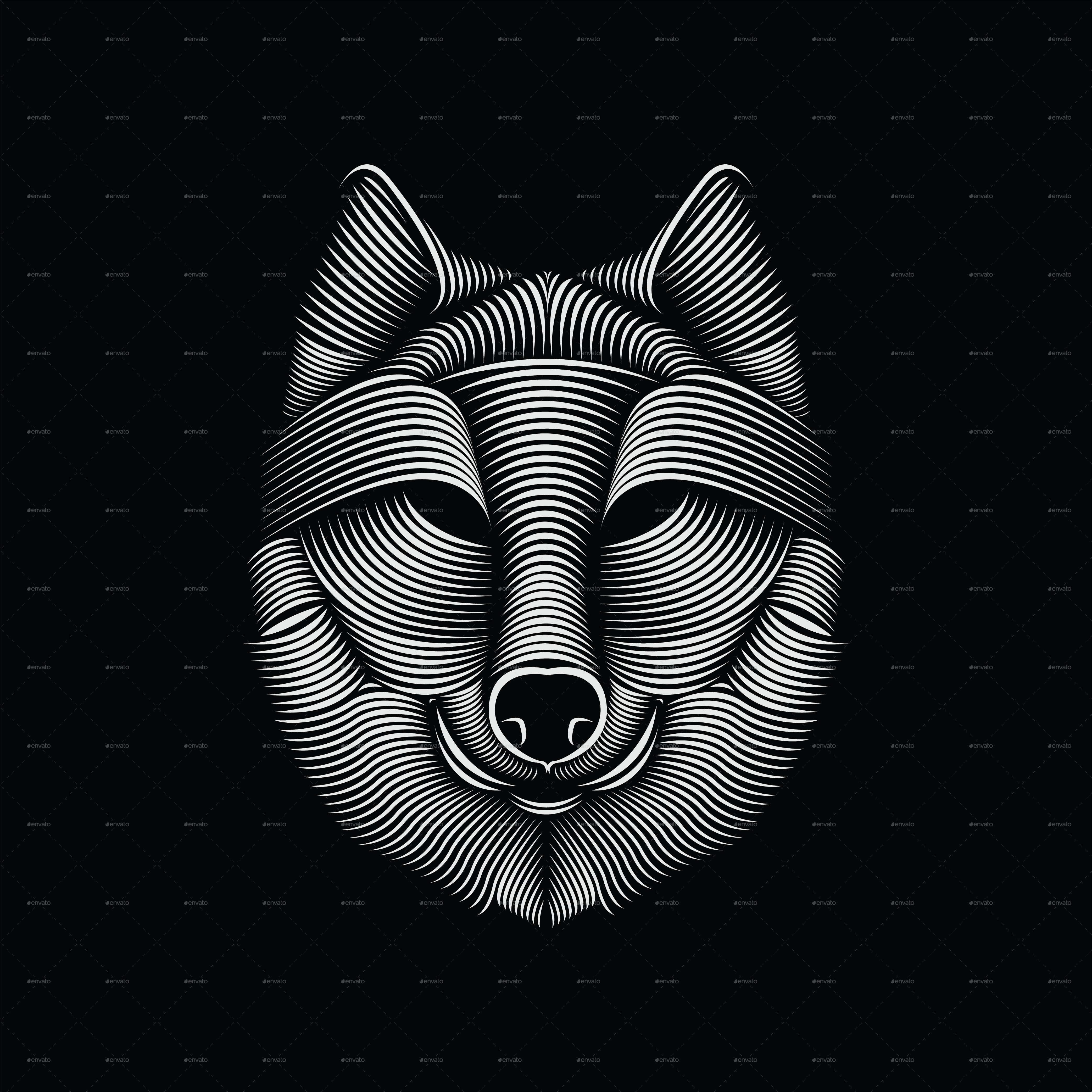 Wolf Vector Wallpapers - Wallpaper Cave