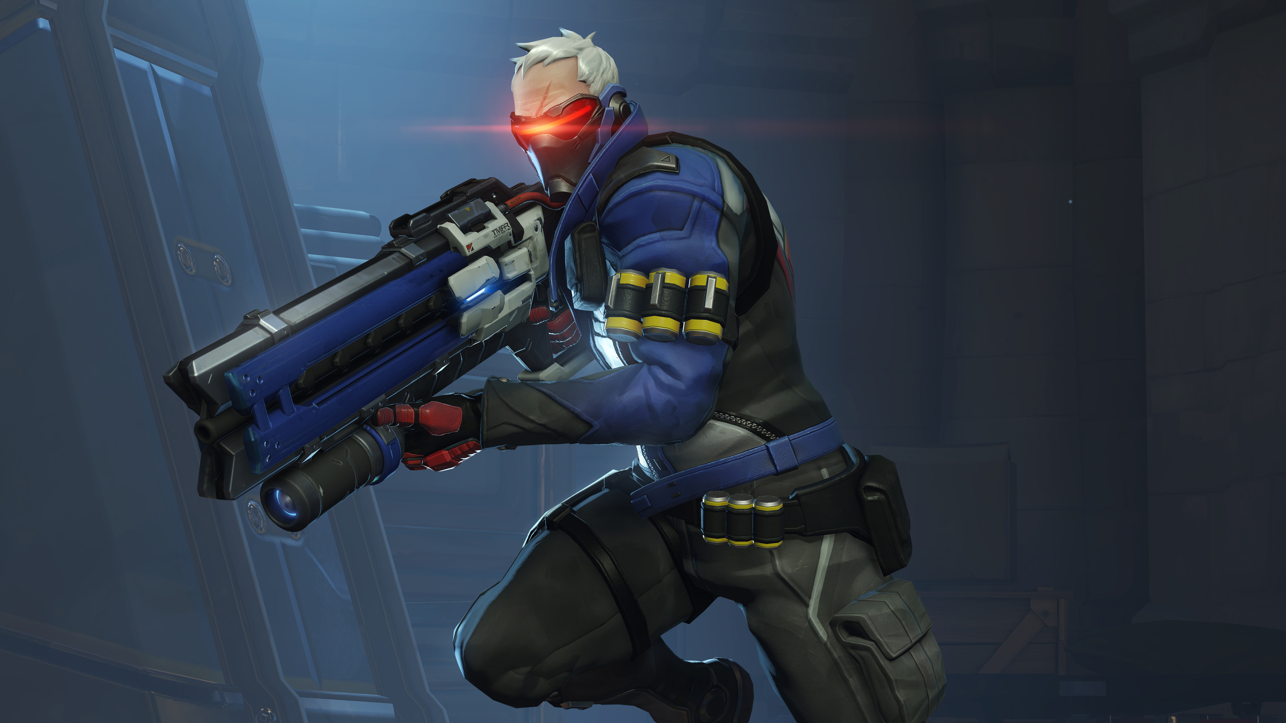 Overwatch Soldier 76 4K wallpaper