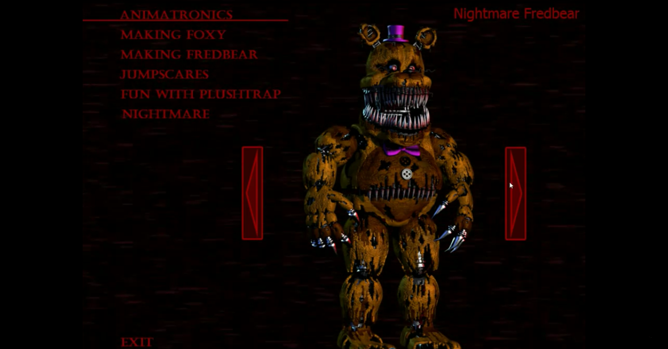 FNaF 4 Nightmare Fredbear Wallpaper : r/fivenightsatfreddys