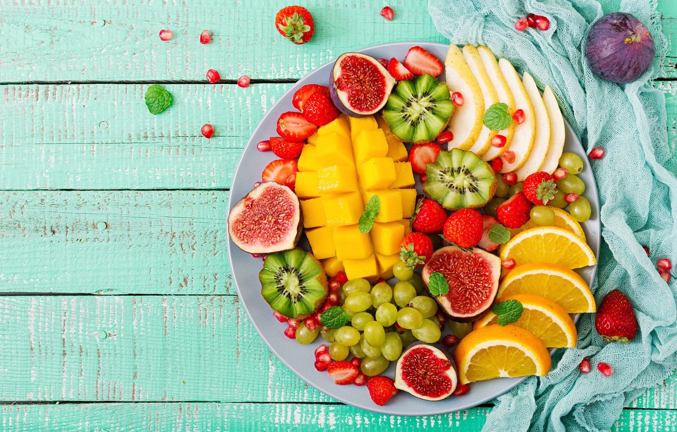 Summer Fruit Wallpaper