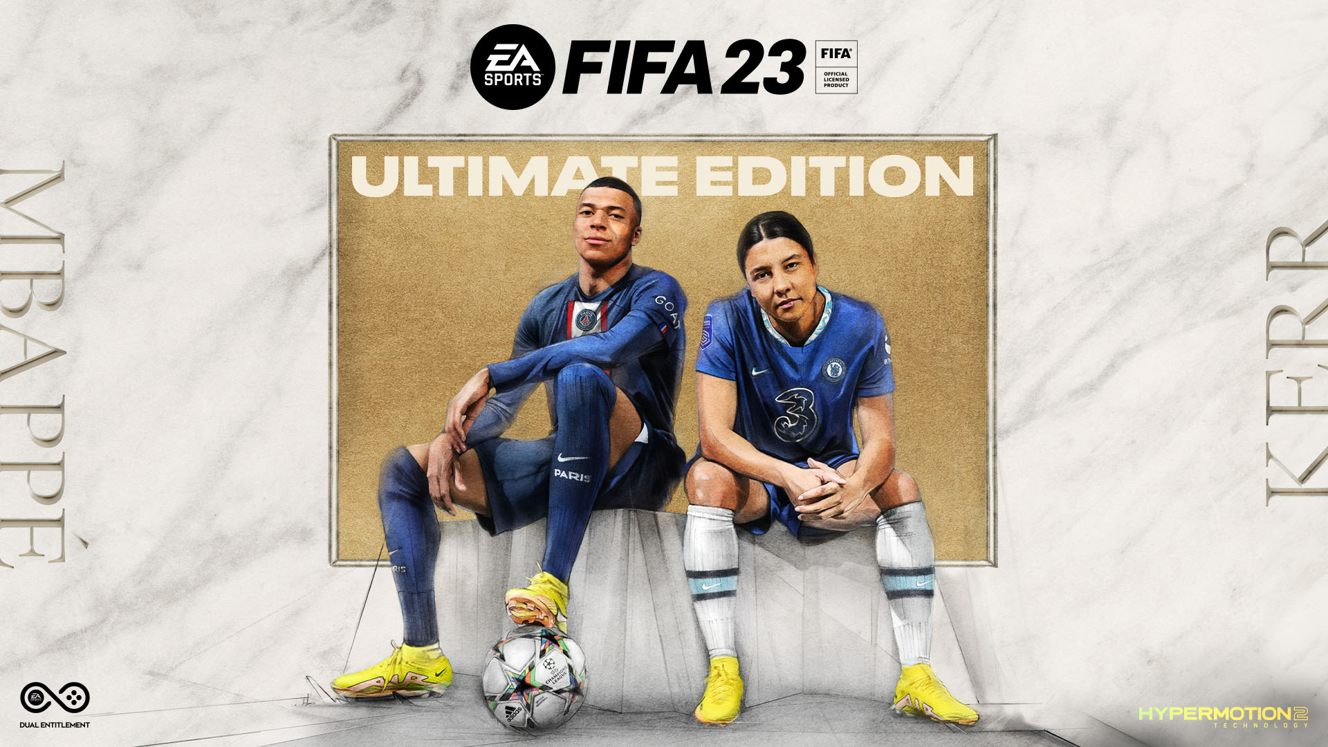 FIFA 23 Cover Ultimate Edition: Mbappe And Sam Kerr Star