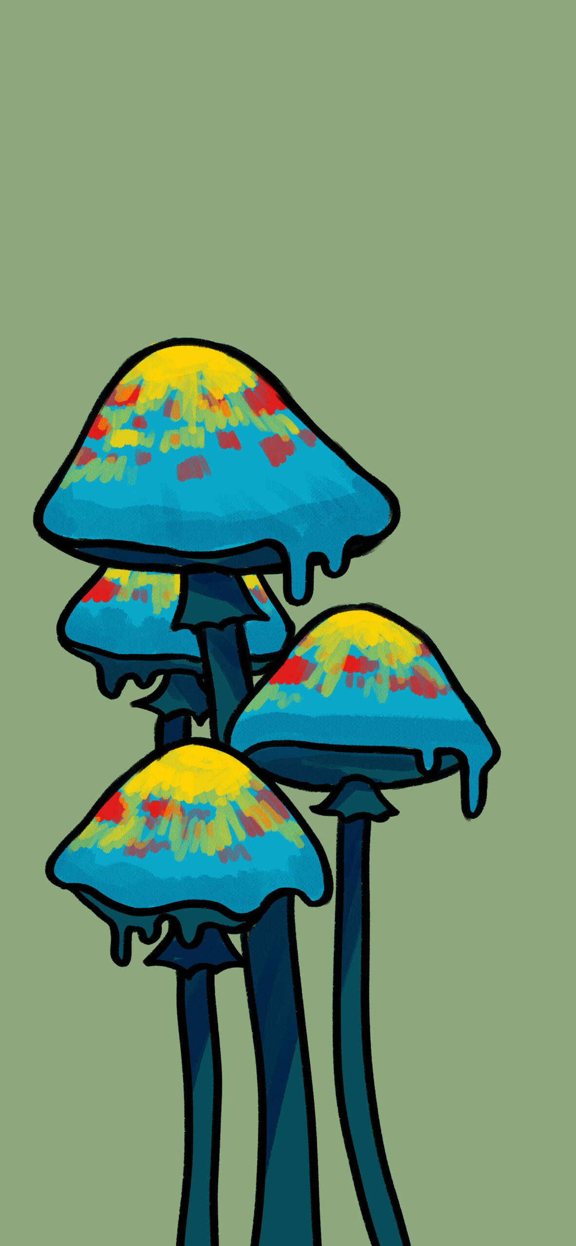 Trippy Mushroom Wallpaper Mushrooms Wallpaper for iPhone