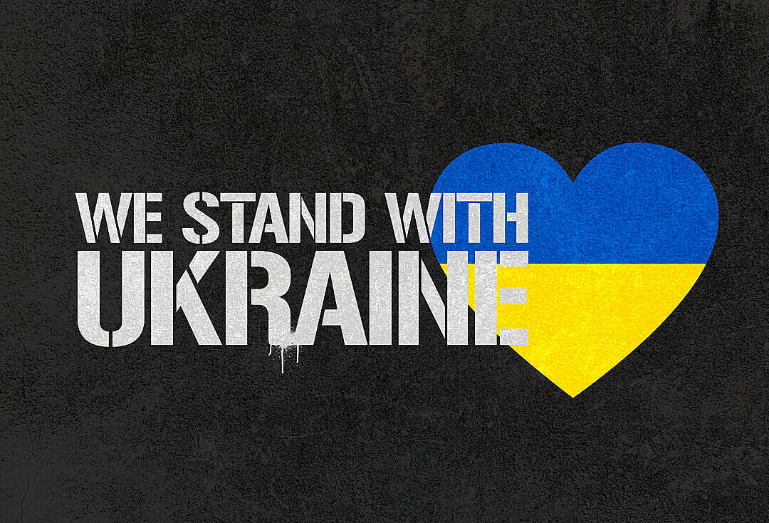Stand with Ukraine Free Photo and Image