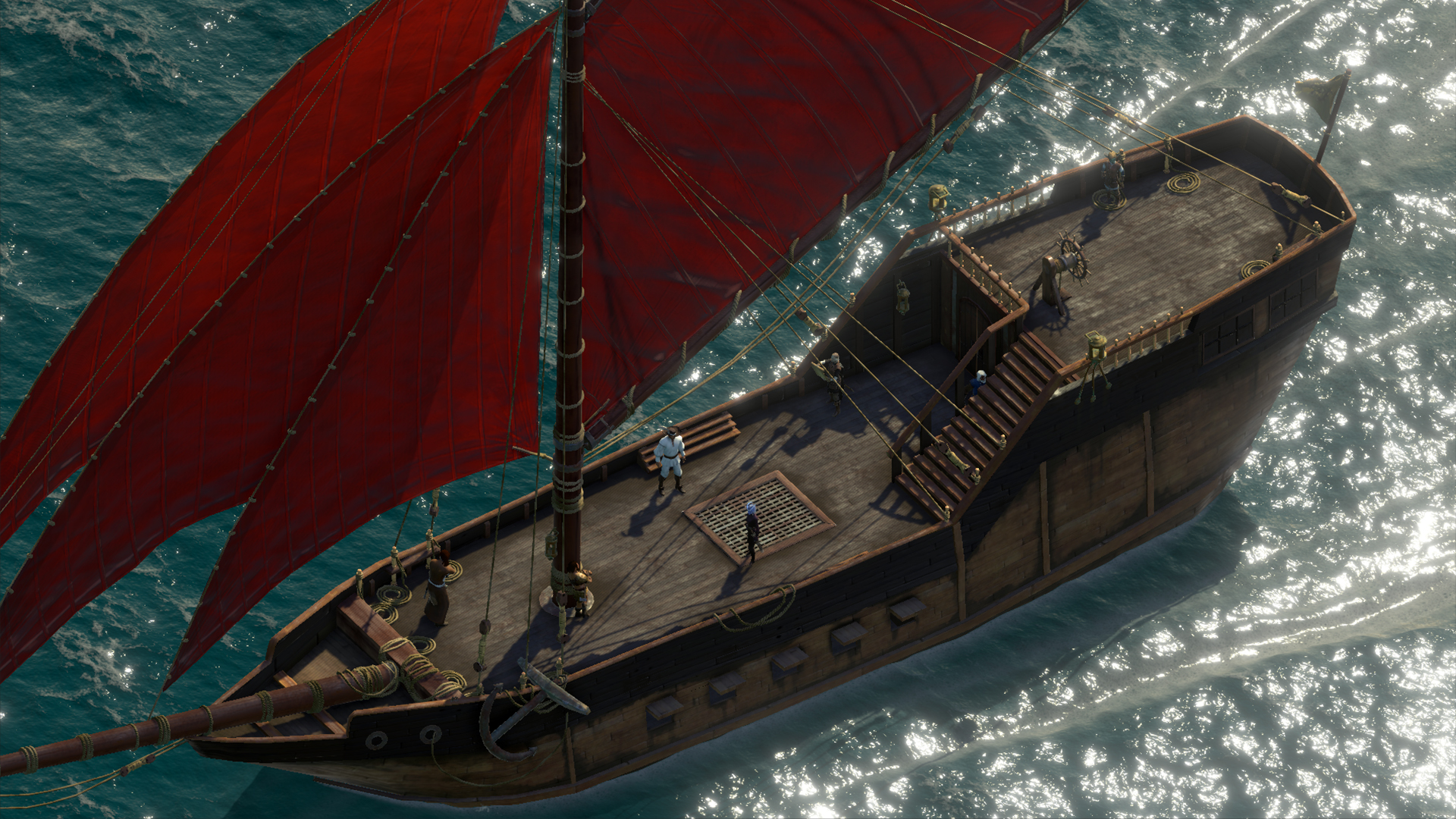 Watch Pillars of Eternity 2: Deadfire's ship combat in action