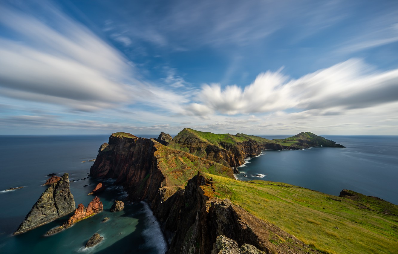 Wallpaper Portugal, Madeira, Ponta de São Lourenço image for desktop, section пейзажи