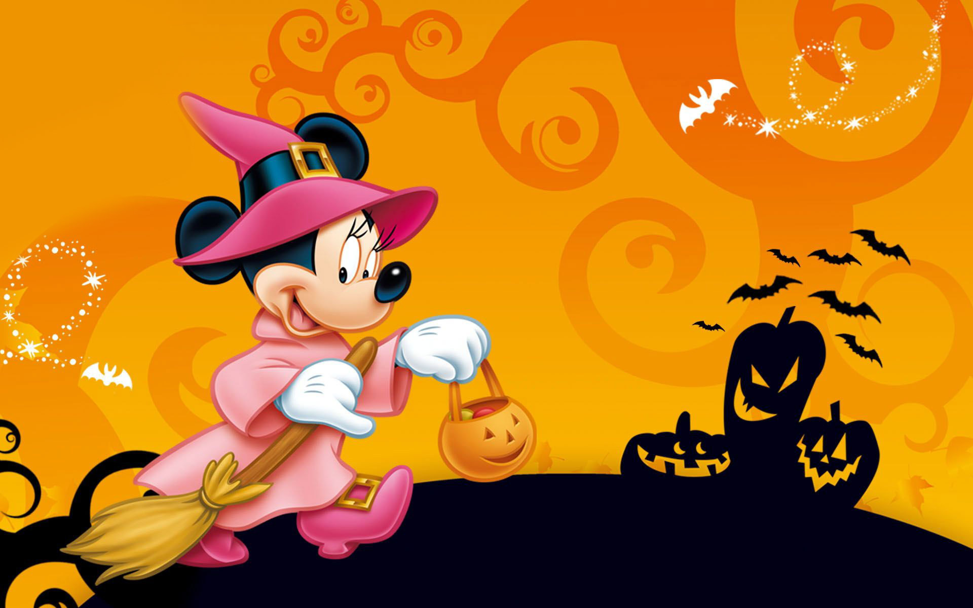 Free download Minnie Mouse during Halloween wallpaper 14069 [1920x1200] for your Desktop, Mobile & Tablet. Explore Minnie Mouse Wallpaper. Mickey And Minnie Mouse Wallpaper, Minnie Mouse Wallpaper for Desktop
