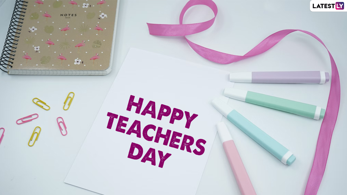 Festivals & Events News. Share Happy Teachers' Day 2022 Messages, HD Image, Quotes, SMS, Wishes & Wallpaper