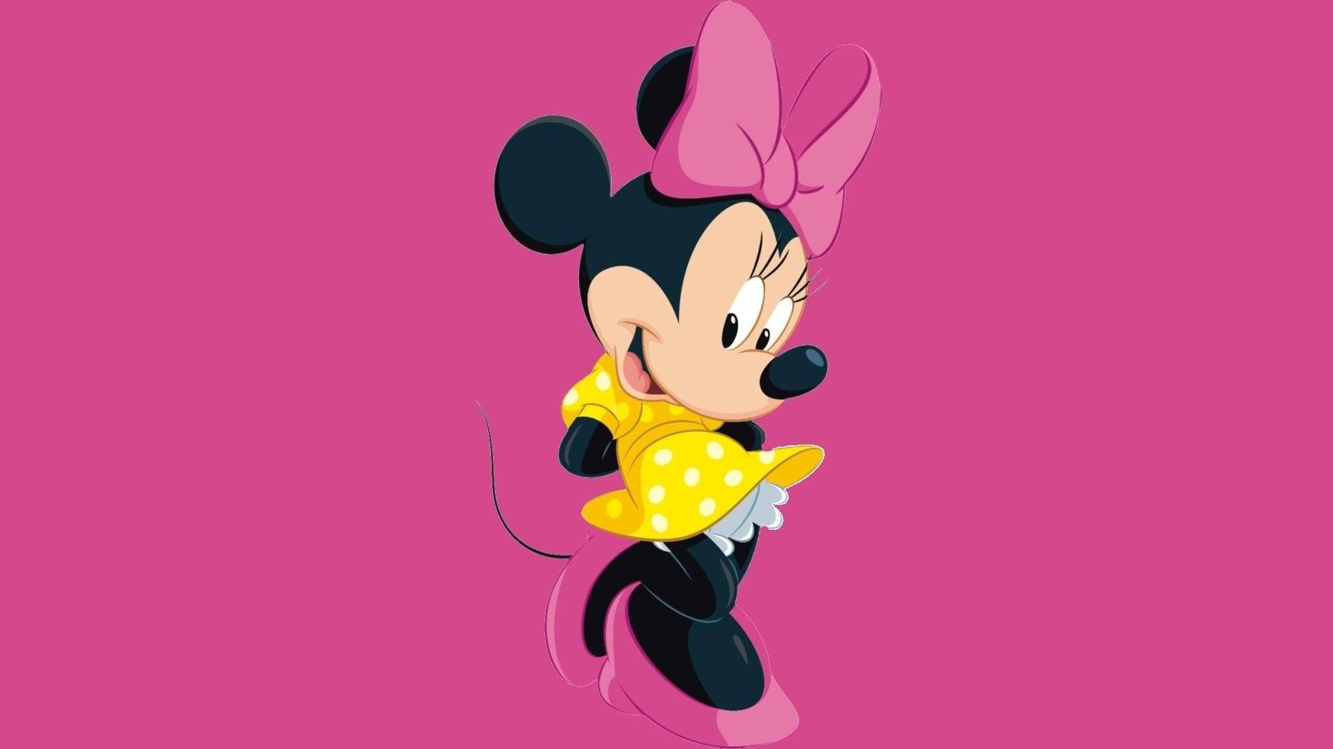 Minnie Mouse Background. Wallpaper