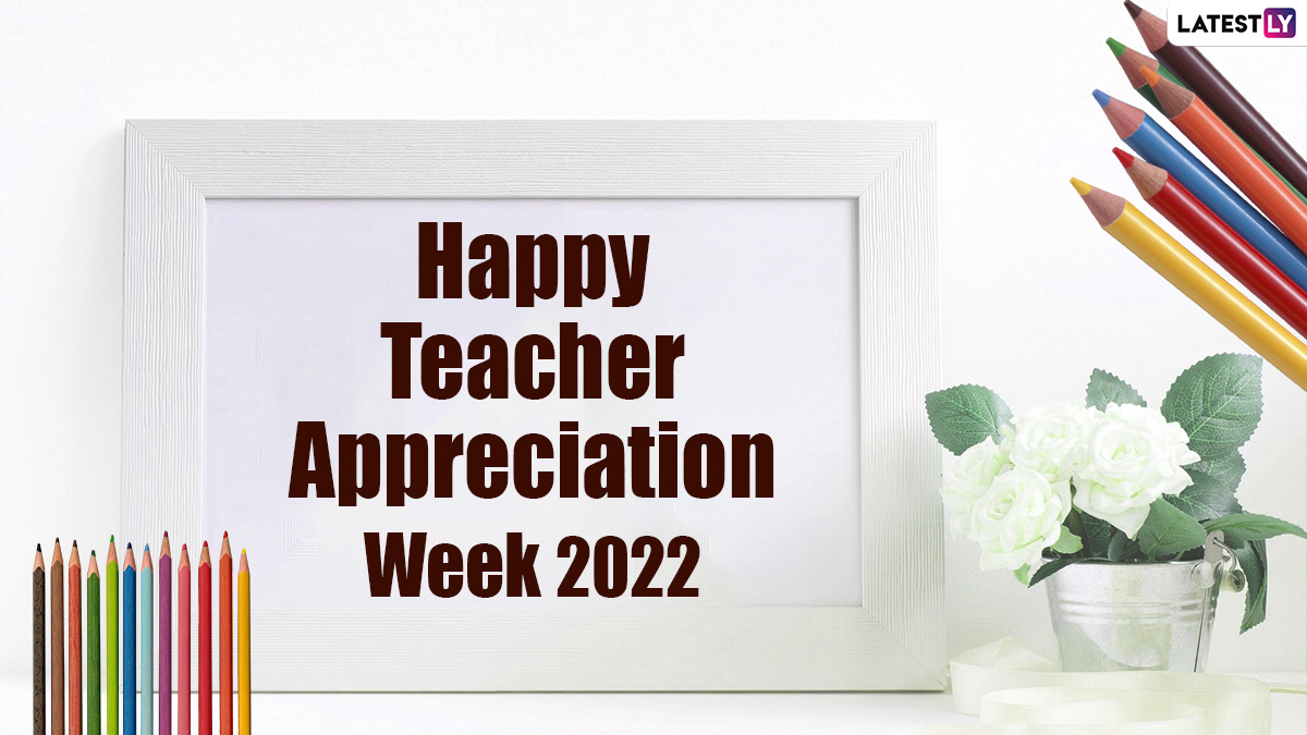 Festivals & Events News. Wishes, Greetings, Messages, Image and Wallpaper for Teacher Appreciation Day 2022