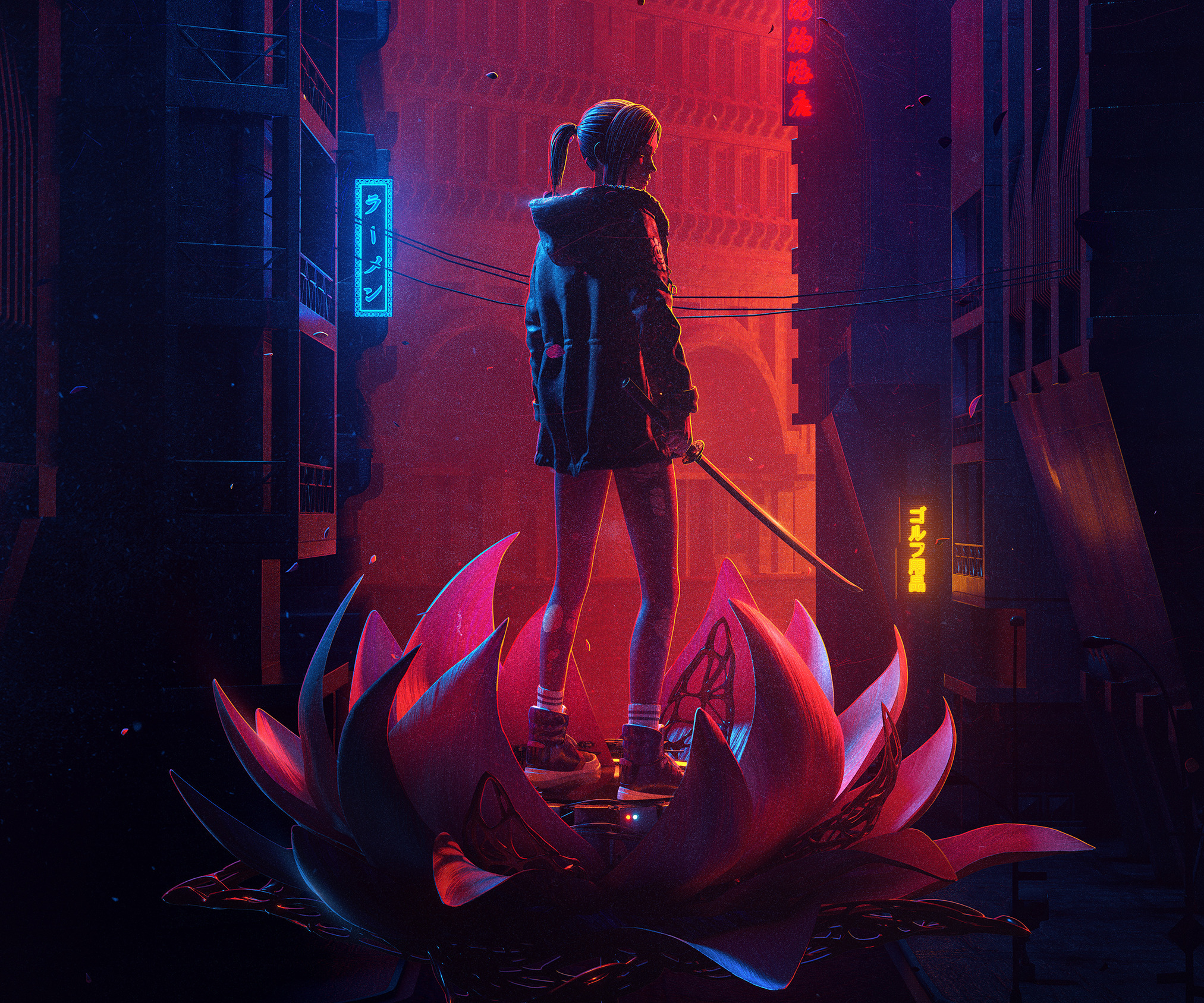 Blade Runner: Black Lotus HD Wallpaper and Background