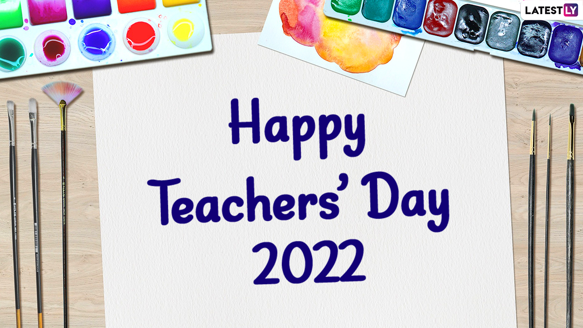 Festivals & Events News. Happy Teachers' Day 2022 Messages, Quotes, WhatsApp Status Greetings, Image and HD Wallpaper