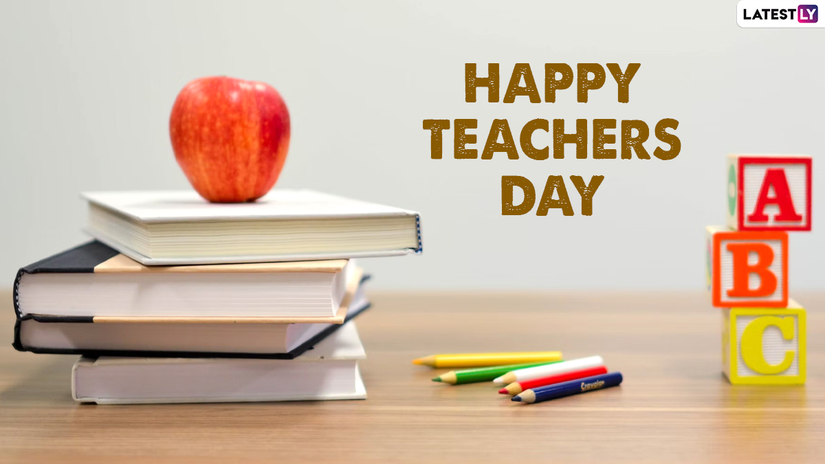 Happy Teachers' Day 2022 Image & HD Background for Free Download Online: Send Teachers Day Greetings, Quotes, SMS & WhatsApp Messages on September 5th