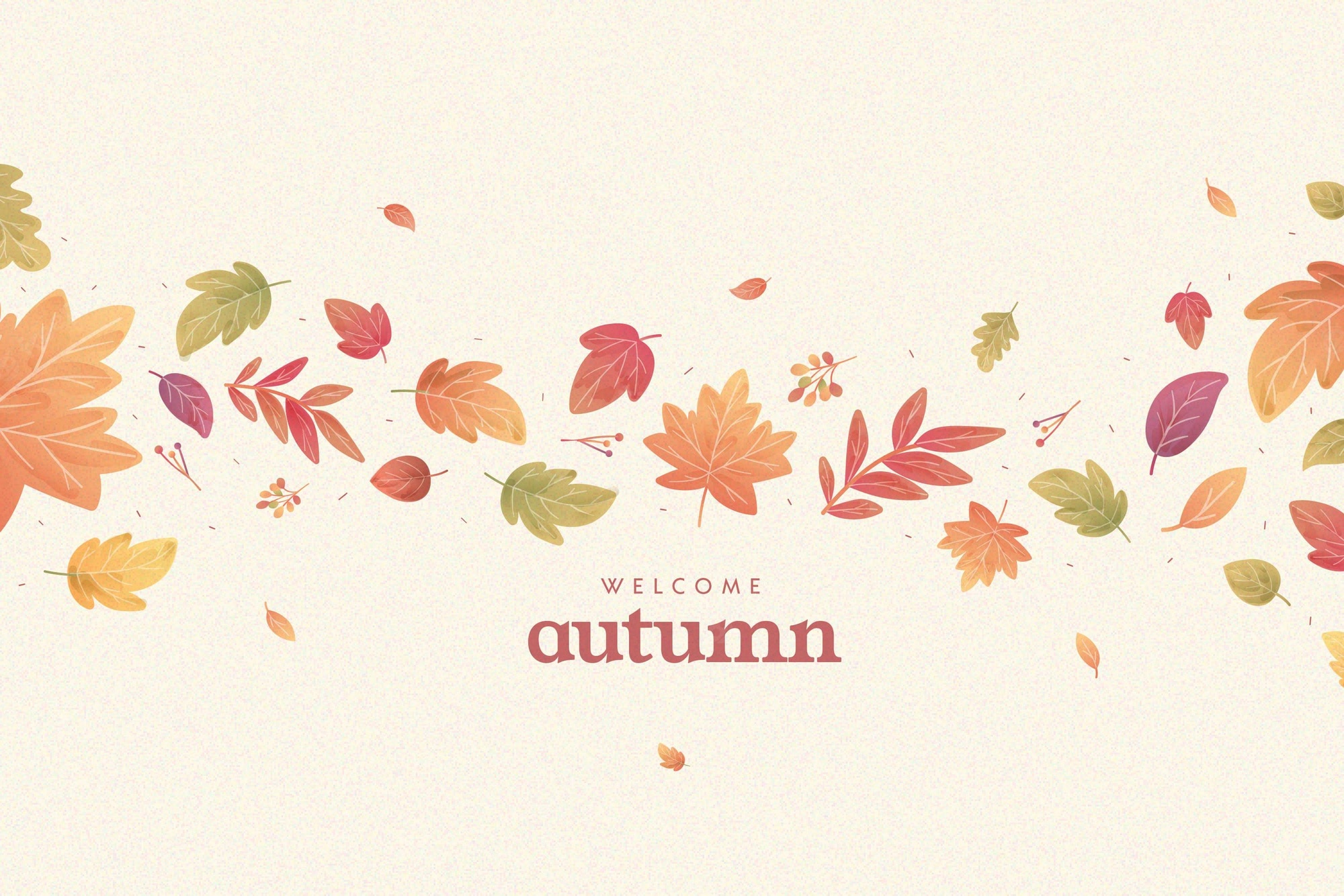 Autumn wallpaper Vectors & Illustrations for Free Download