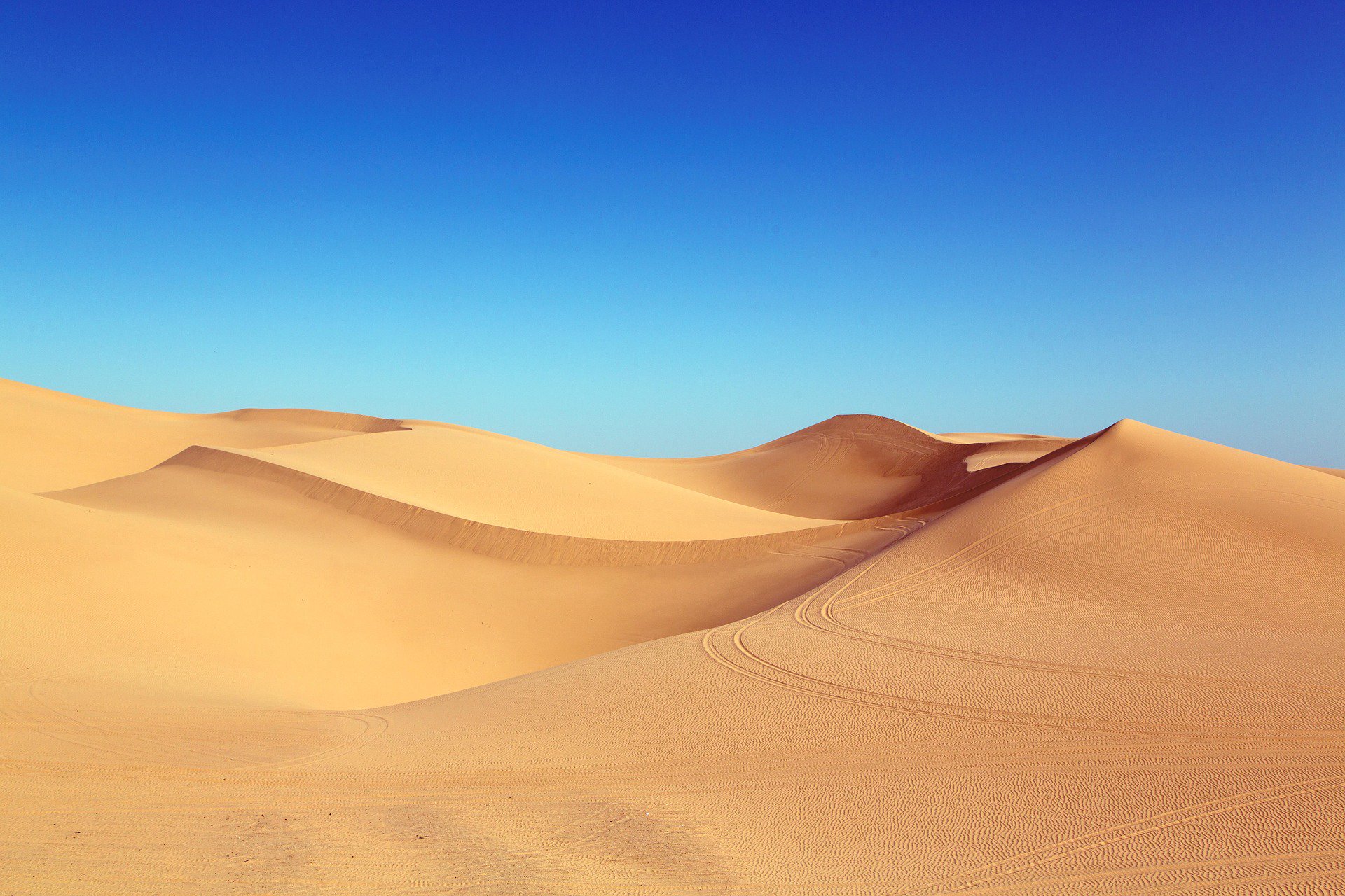 HD Wallpaper - #desert #summer #sand #hills #sky #blue # wallpaper #nature #photography #photo #HDWallpaper
