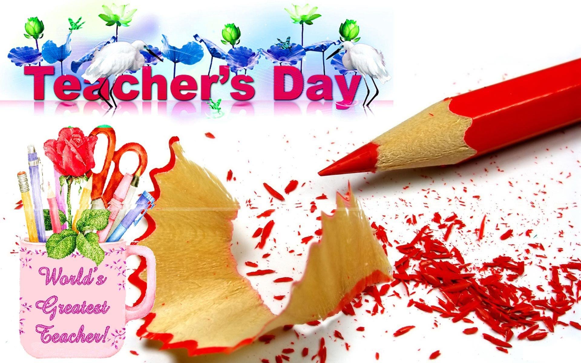 Beautiful Paintings on Teacher's Day (46 photo) Drawings for sketching and not only