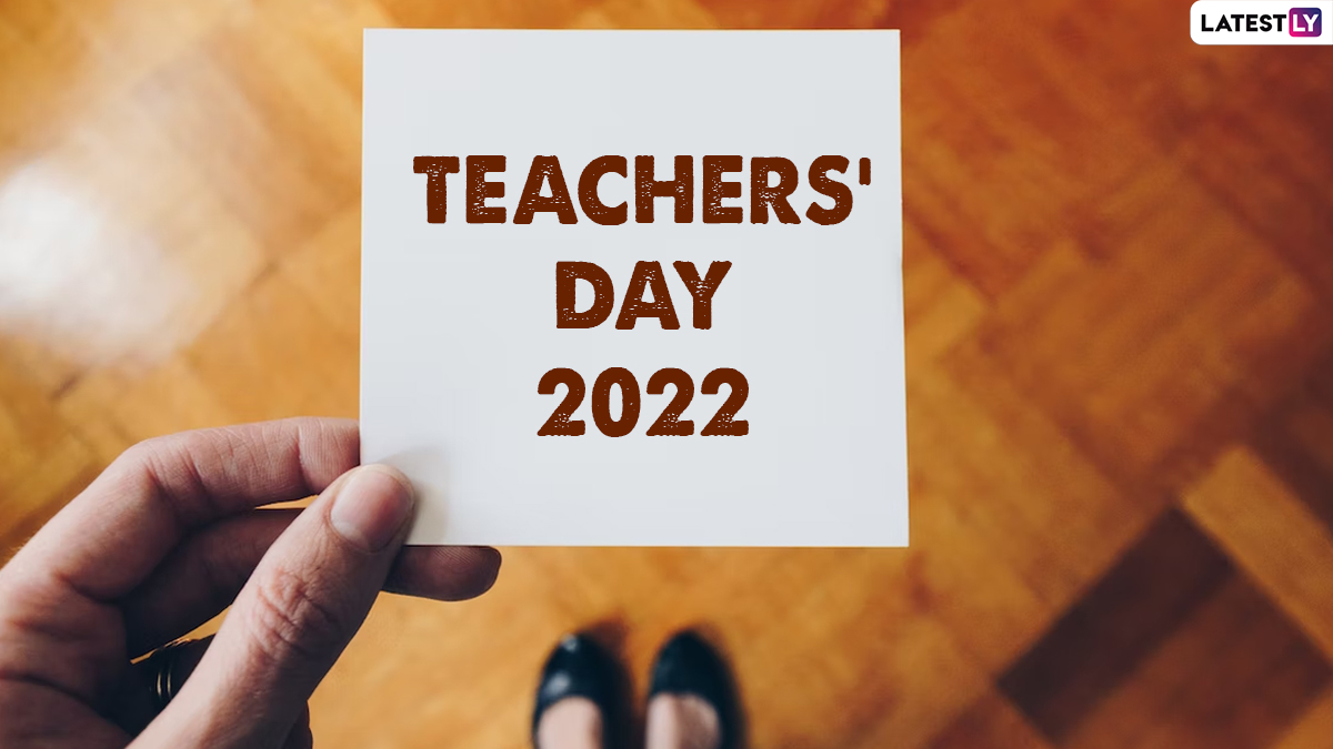 Happy Teachers' Day 2022 Image & HD Wallpaper for Free Download Online: Send Teachers Day Greetings, Quotes, SMS and WhatsApp Messages on September 5