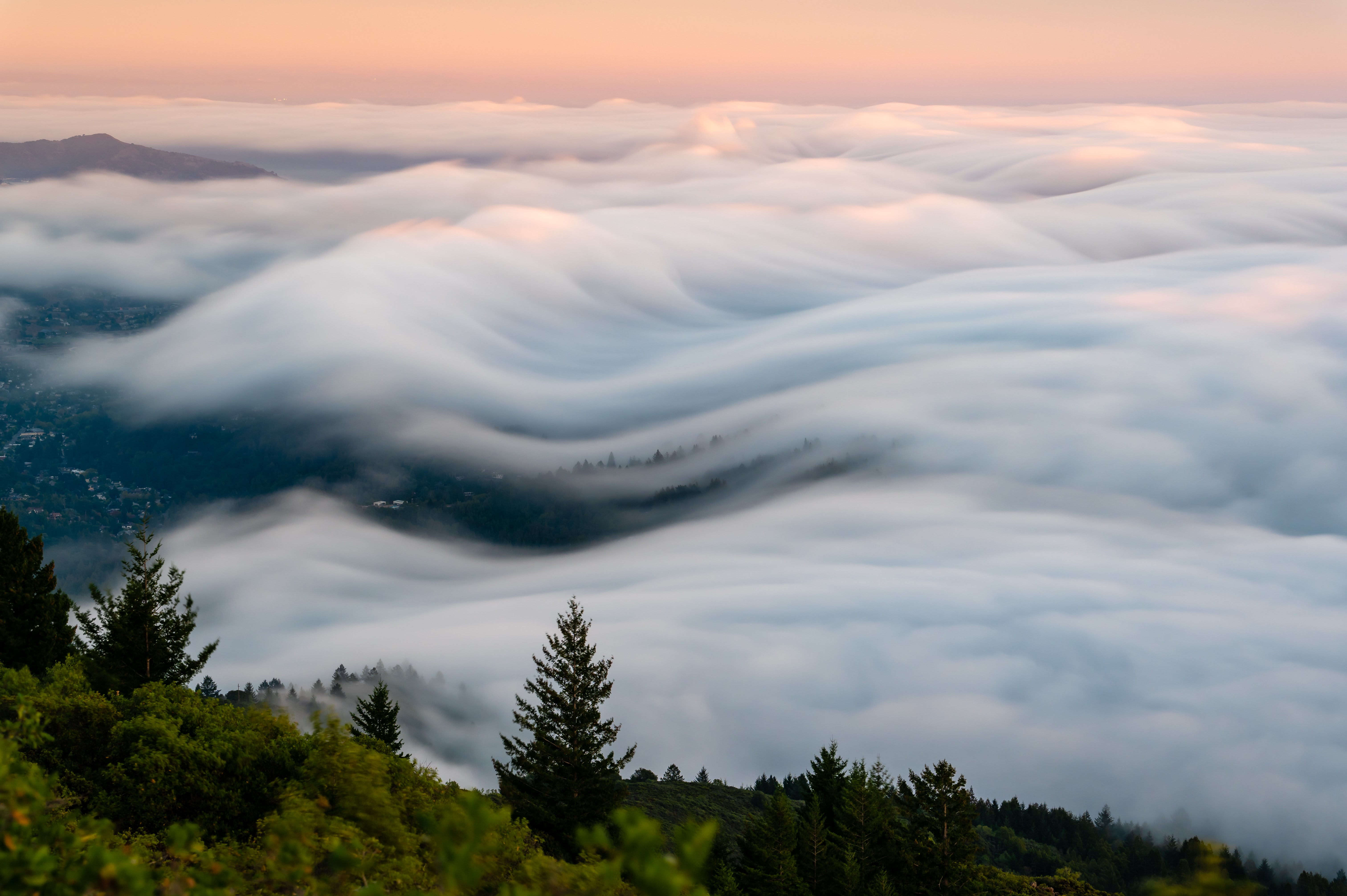 4K Sea Of Clouds Wallpaper and Background Image