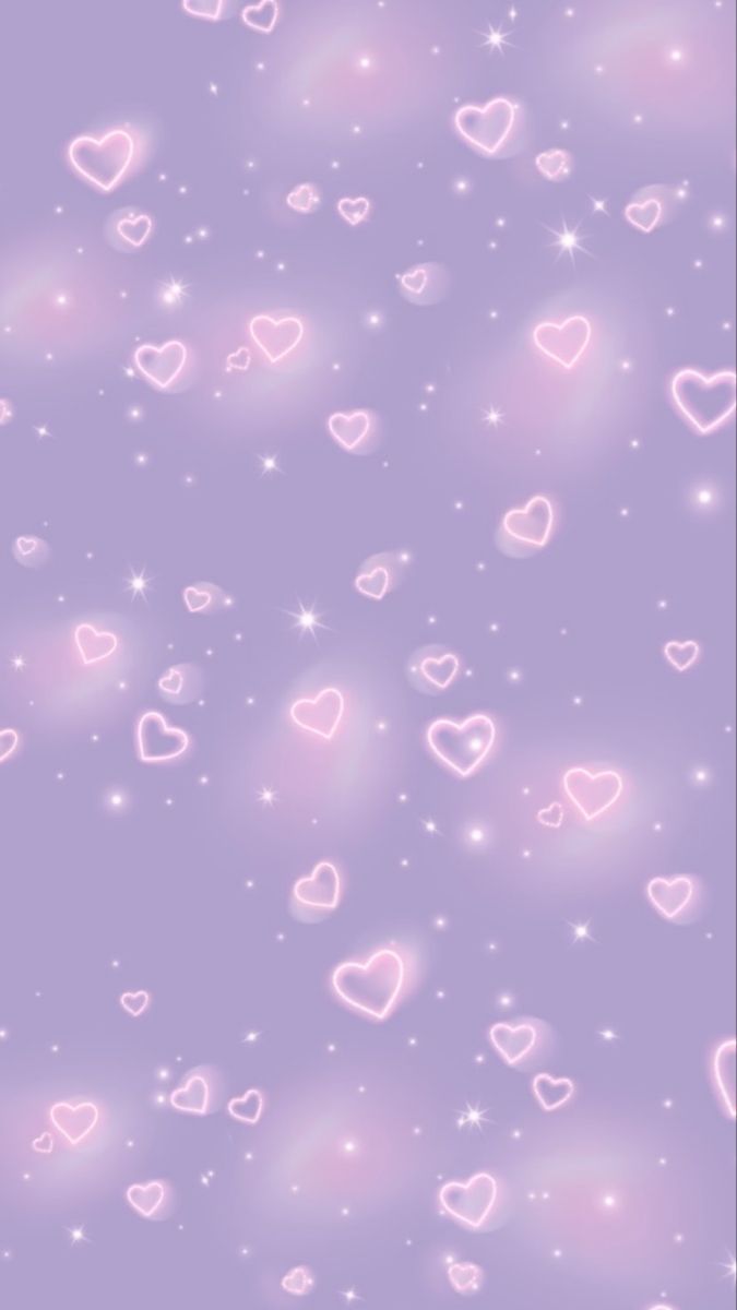 Download Y2k Pink Hearts Wallpaper