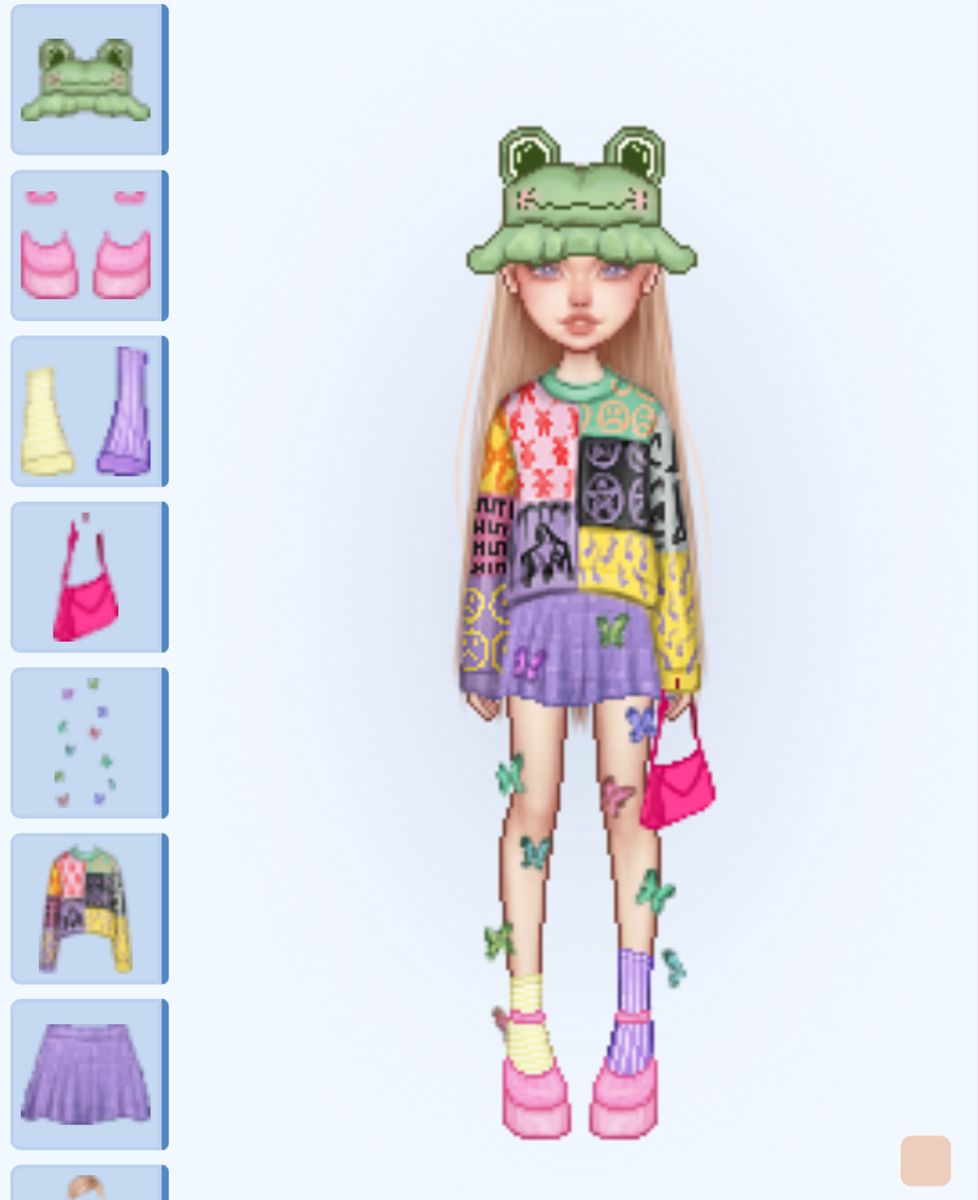 Profile. Outfit challenge, Virtual fashion, Dress sketches