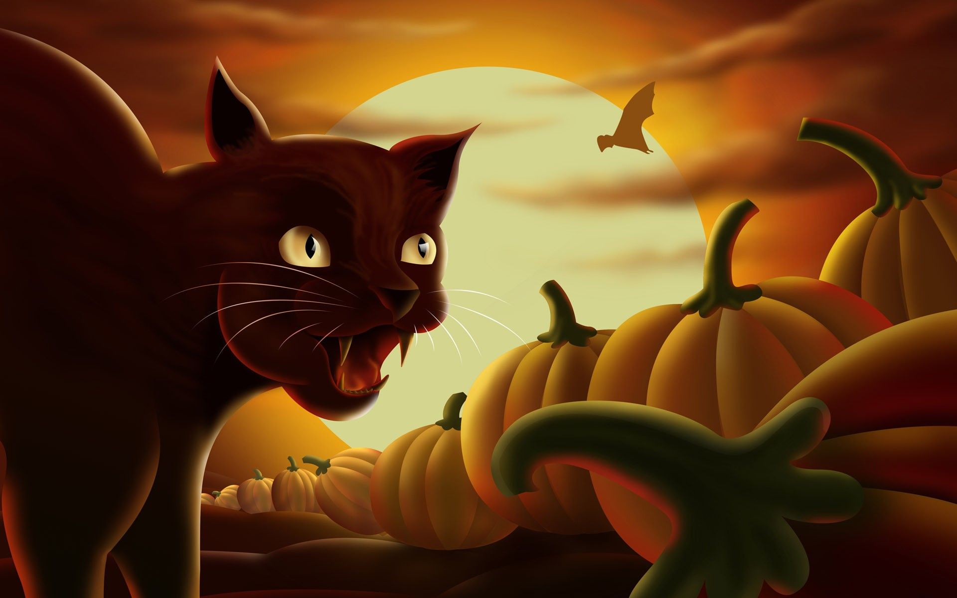 Cute Halloween Background