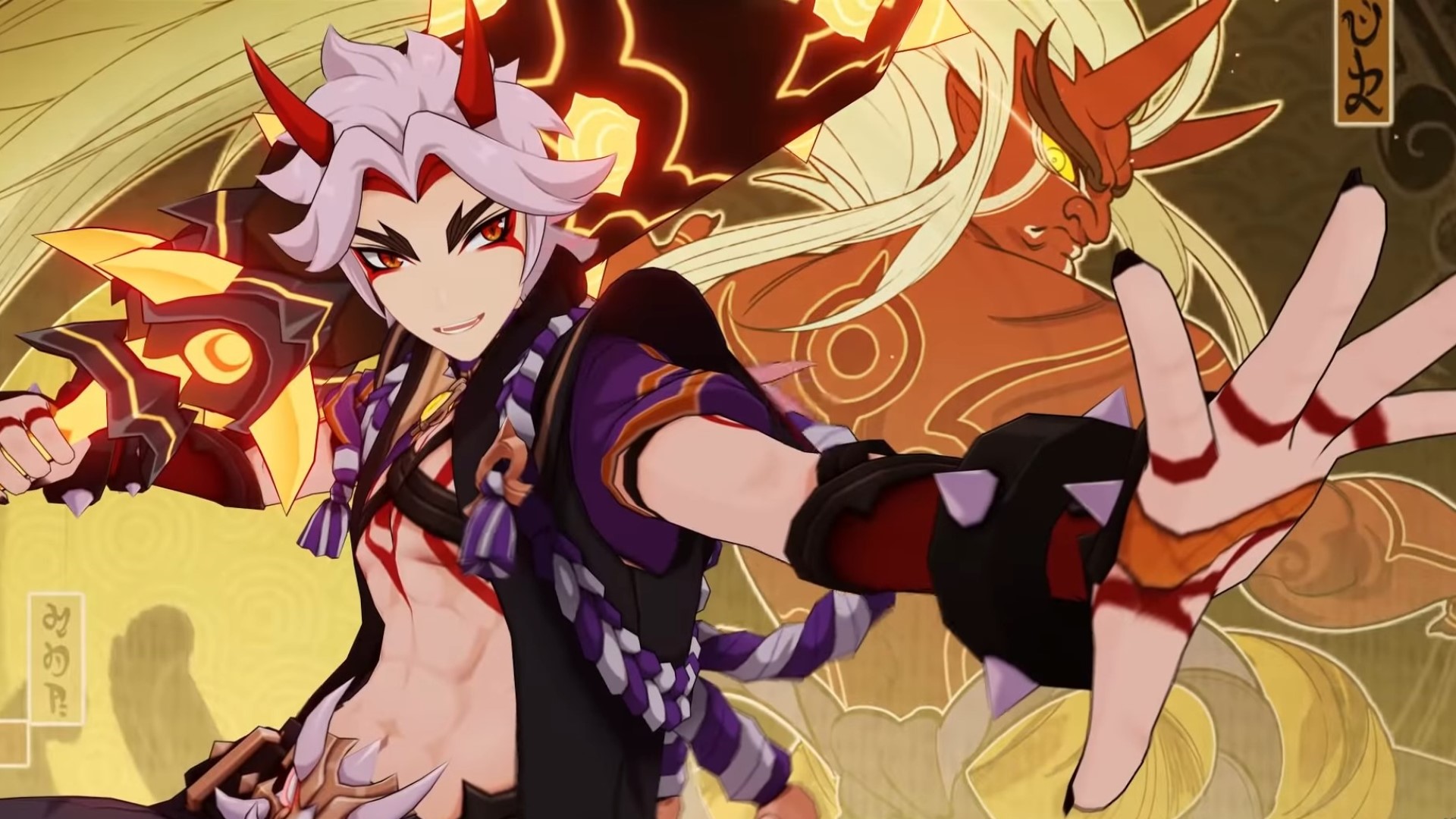 Itto Genshin Impact Wallpaper