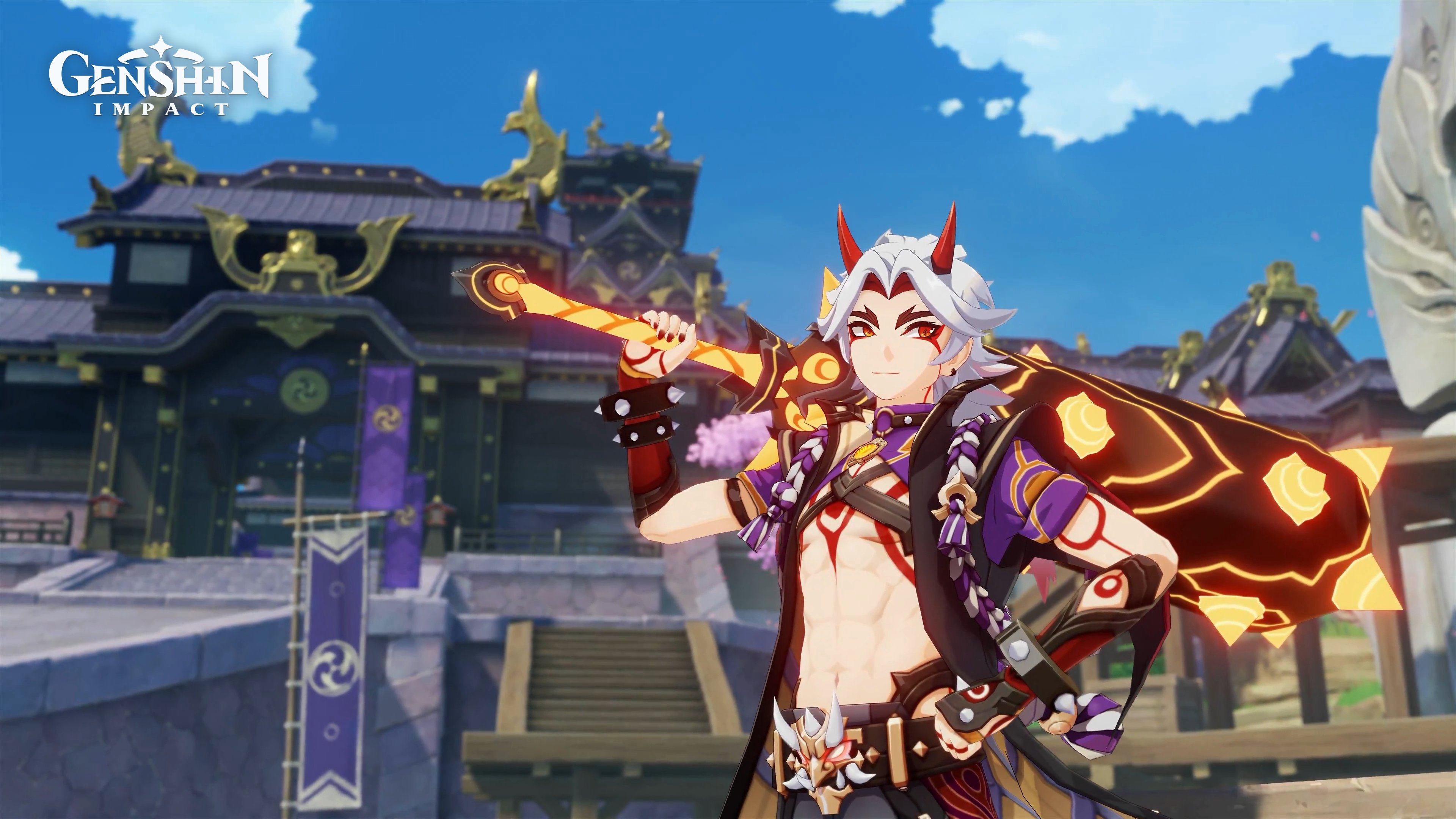 New Genshin Impact Live Wallpaper Stars Itto