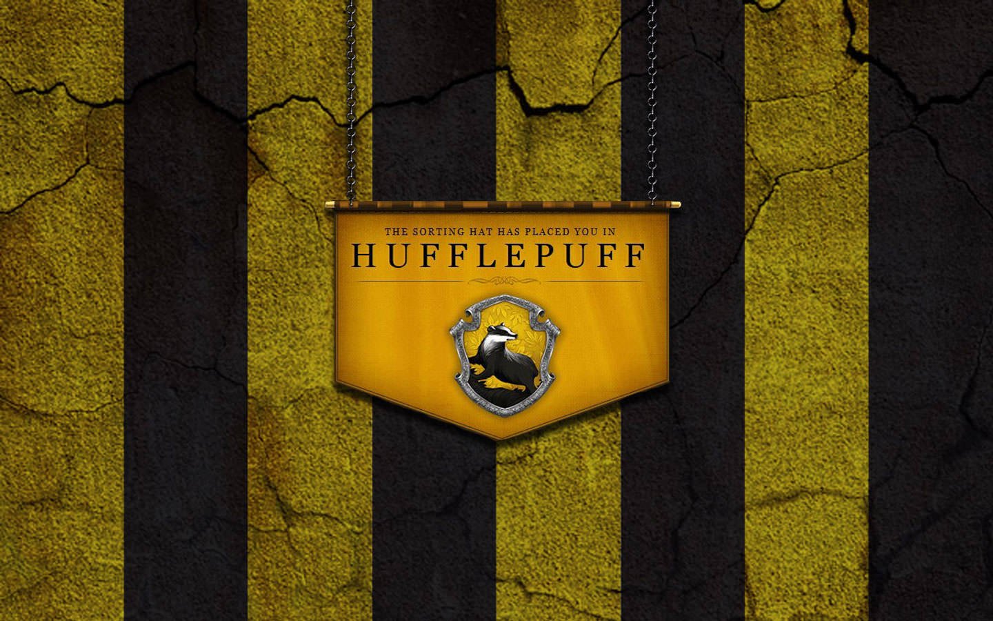 Download Digital Hufflepuff Banner Wallpaper