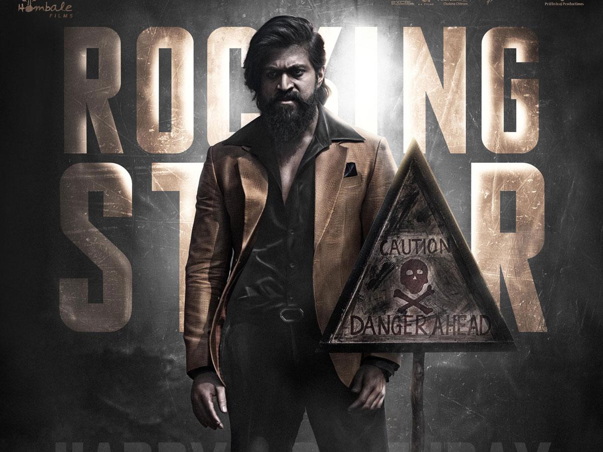 Makers Release KGF Chapter 2 Poster With Danger Alert