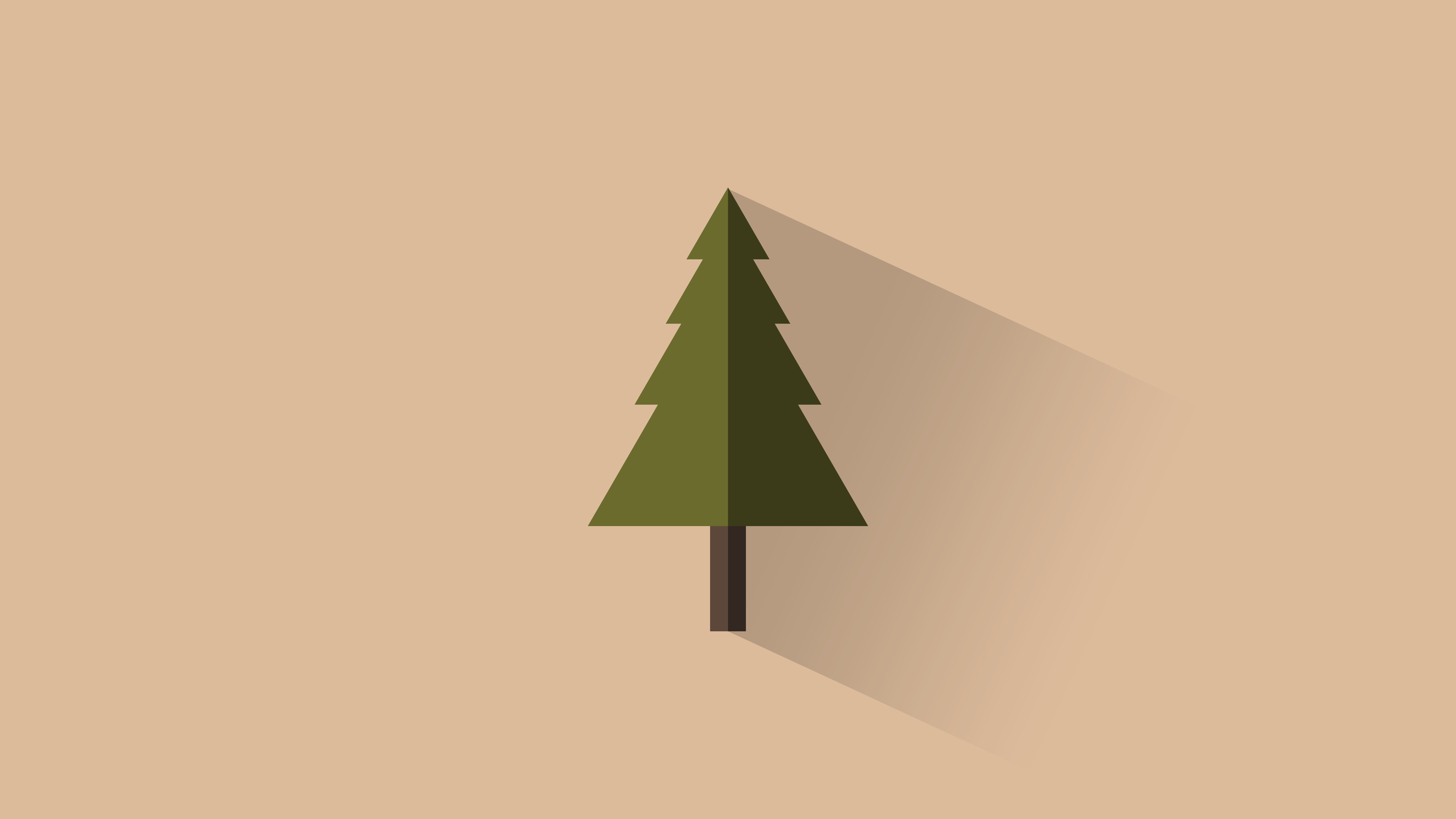 Minimalist Tree Wallpaper:5120x2880