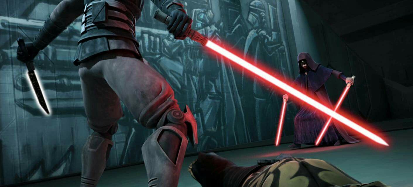 Darth Maul vs Darth Sidious (Clone Wars). Star wars picture, Star wars, Star wars trooper