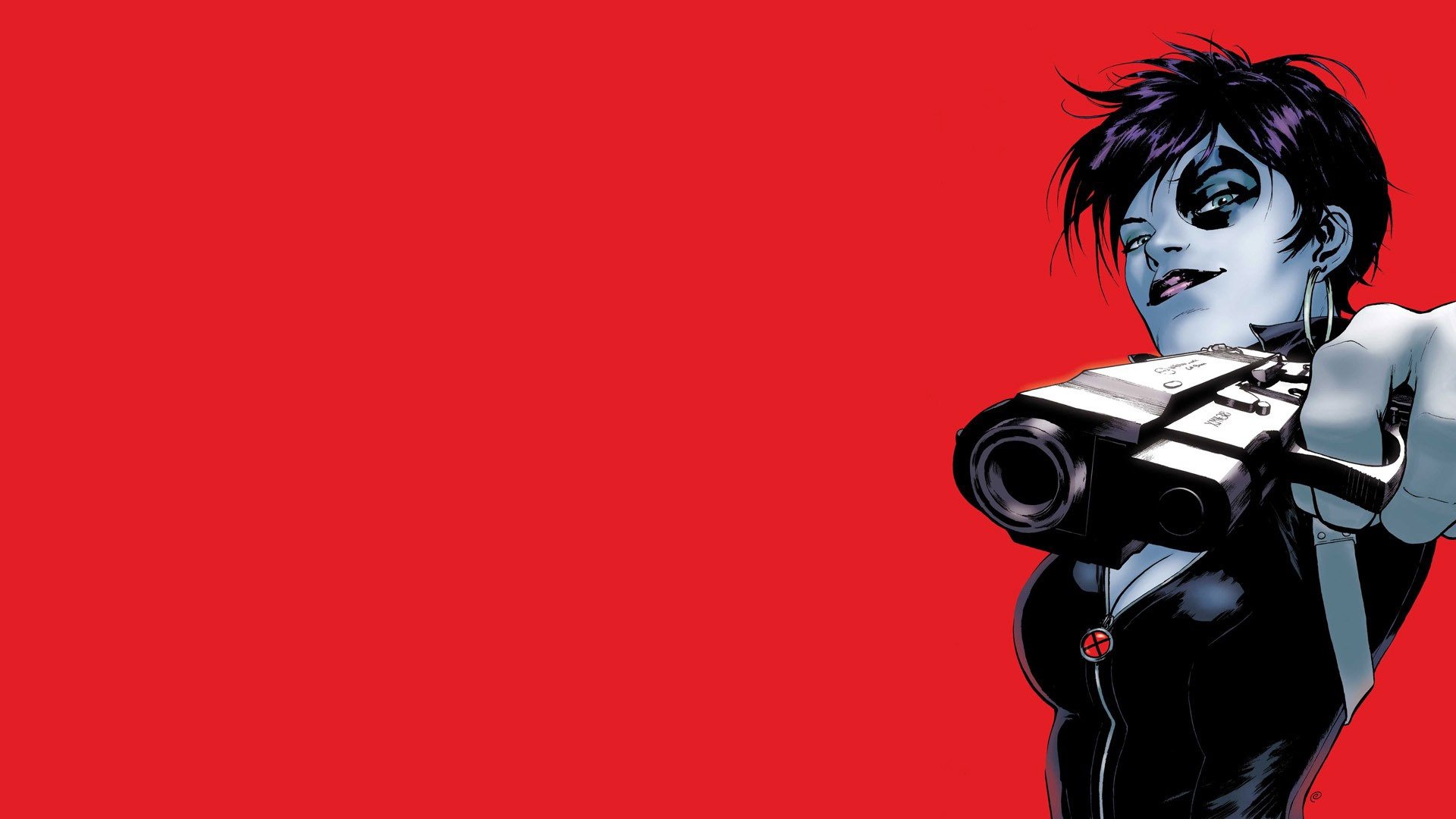 Domino (Marvel Comics) HD Wallpaper and Background
