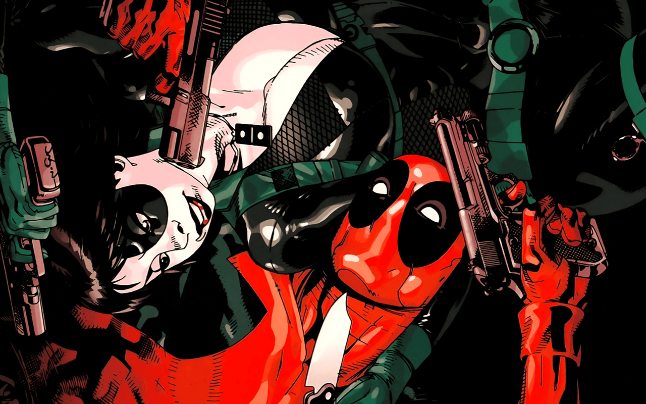 Domino and Deadpool Wallpaper Free Domino and Deadpool Background