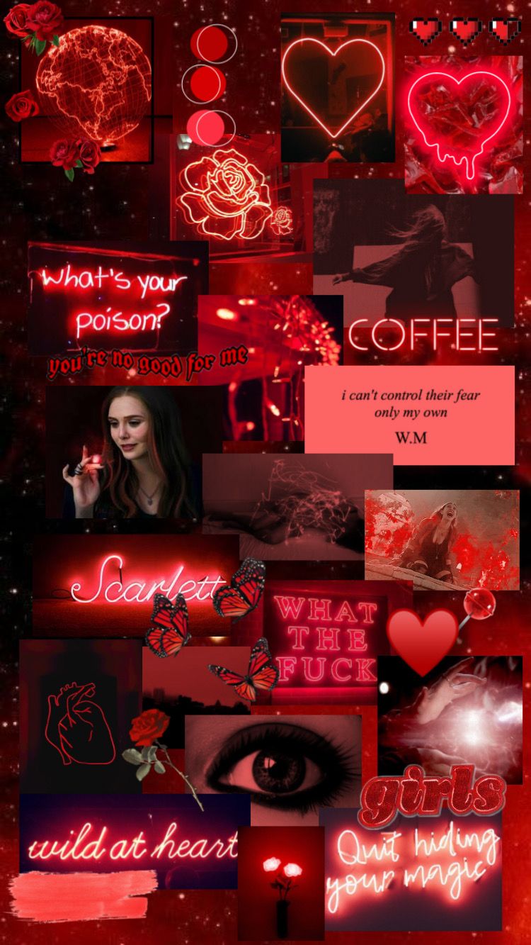 Wanda Maximoff aesthetic. Dark red wallpaper, iPhone wallpaper tumblr aesthetic, Aries wallpaper