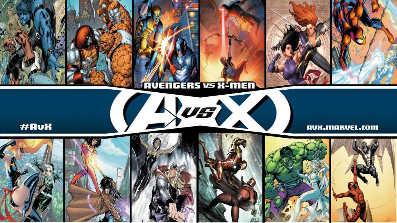 Avengers Vs X Men Wallpapers Wallpaper Cave 