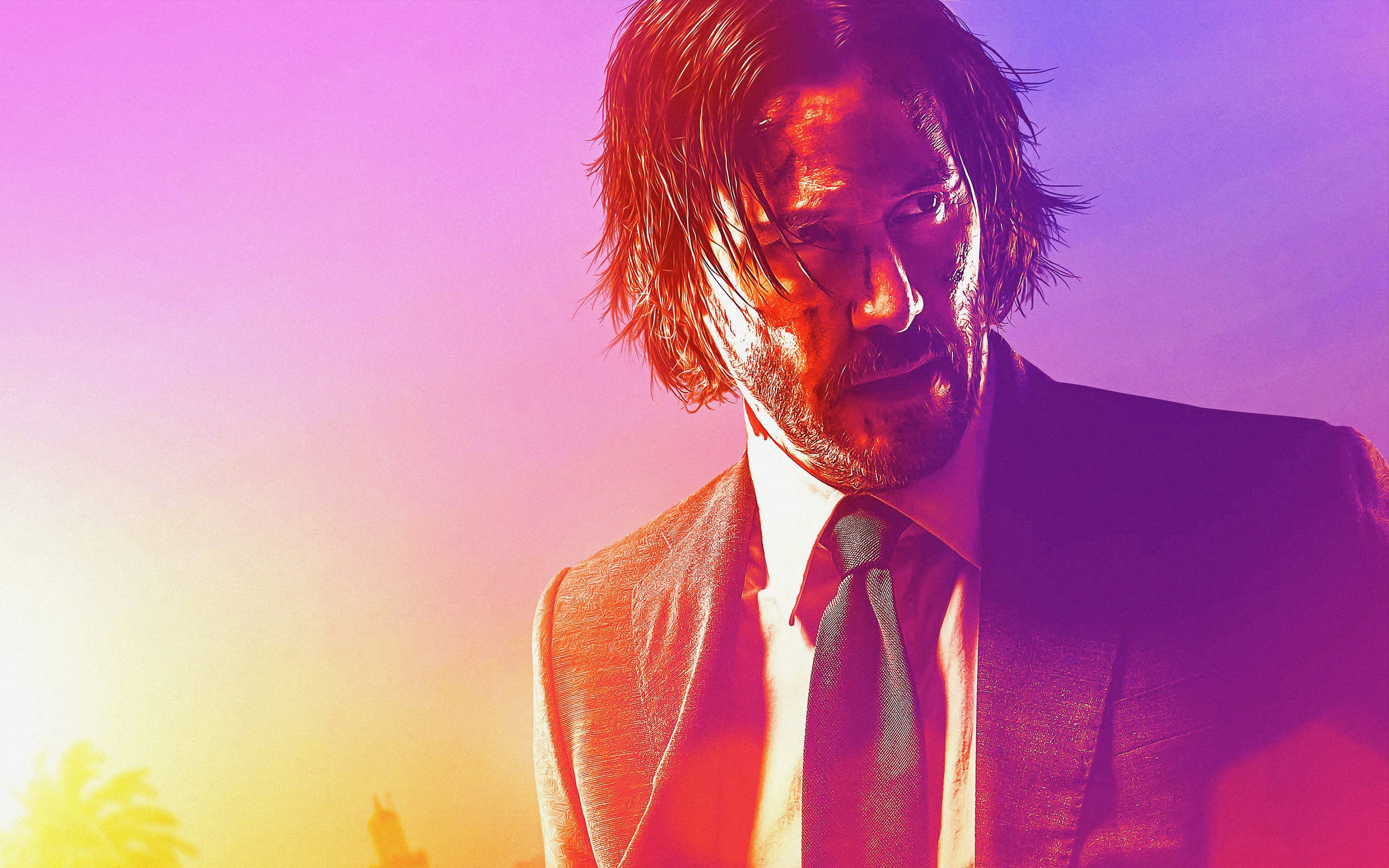 Wallpaper Movie, John Wick 3, Parabellum, Poster background