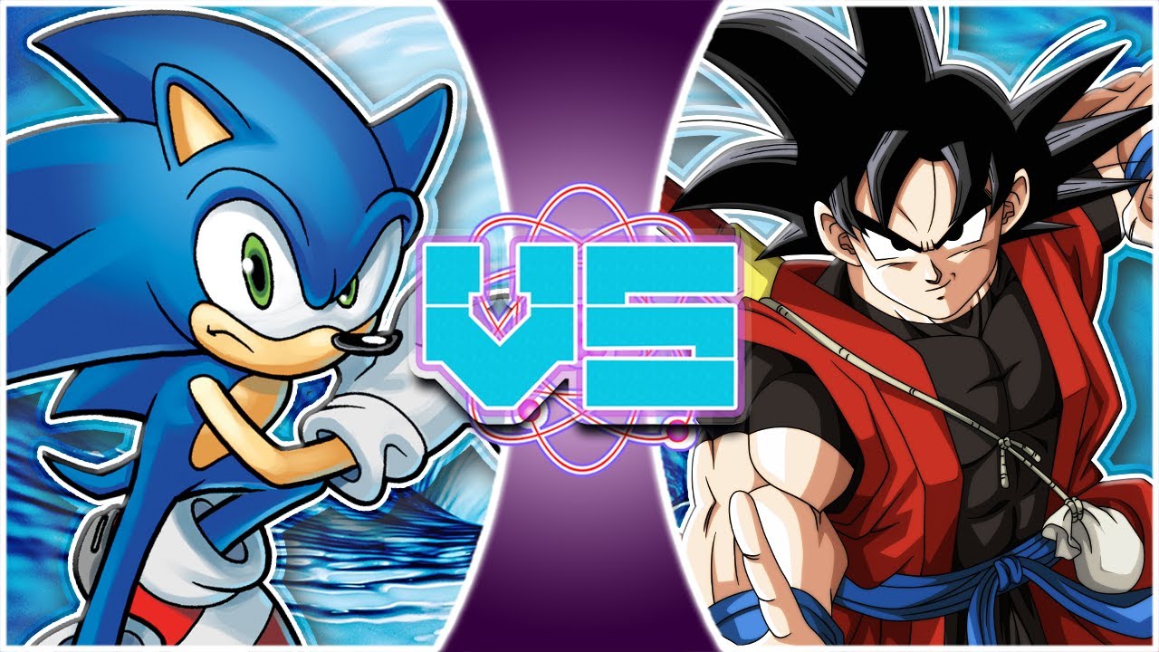 SONIC vs GOKU! ANIME MOVIE! (Sonic The Hedgehog vs Dragon Ball Super) Cartoon Fight Animation