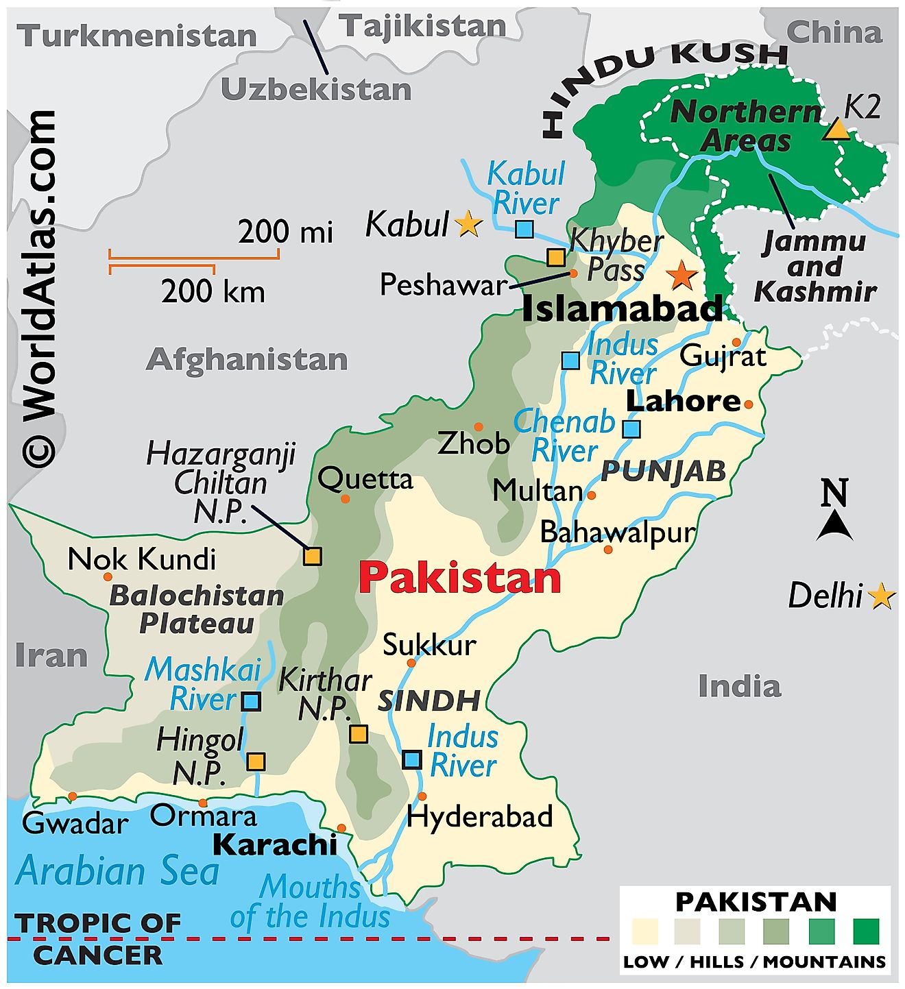 Pakistan Maps & Facts