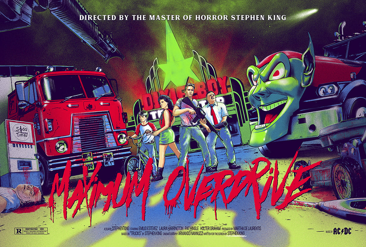 MAXIMUM OVERDRIVE poster