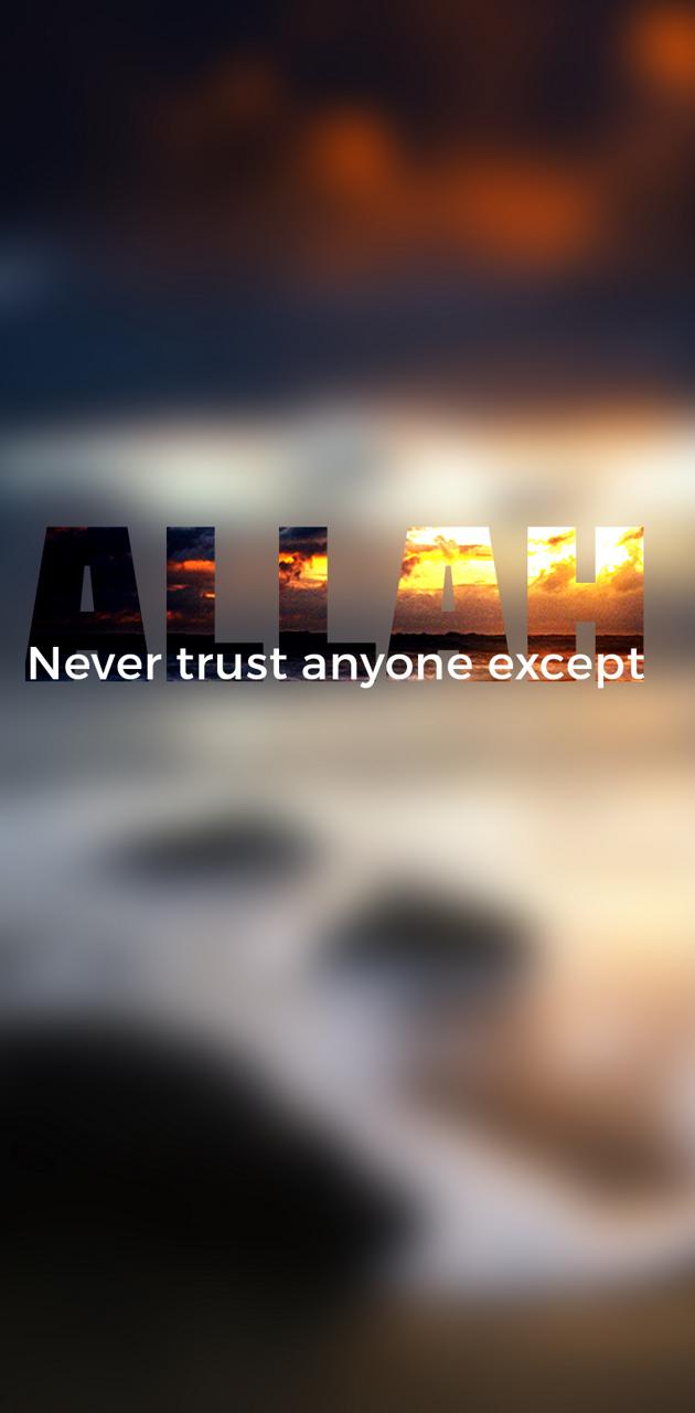 Trust wallpaper