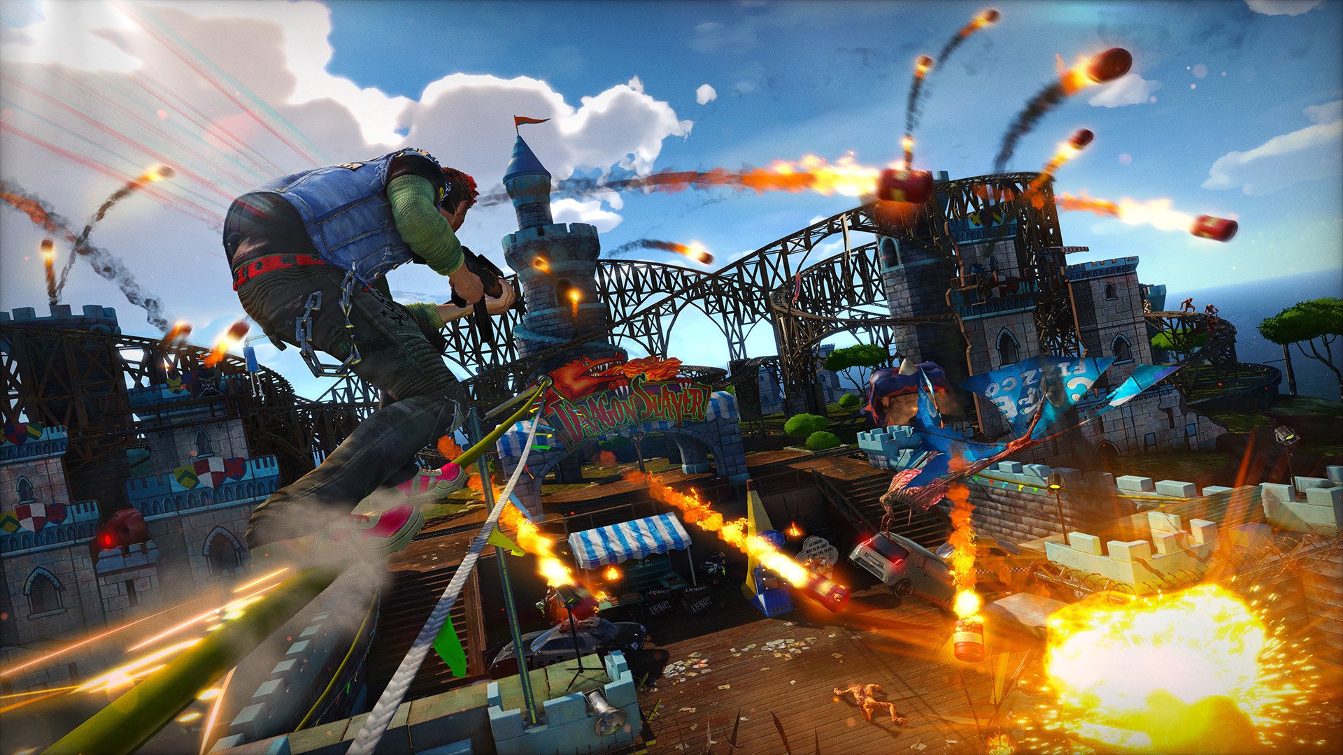 Sunset Overdrive HD Wallpaper and Background