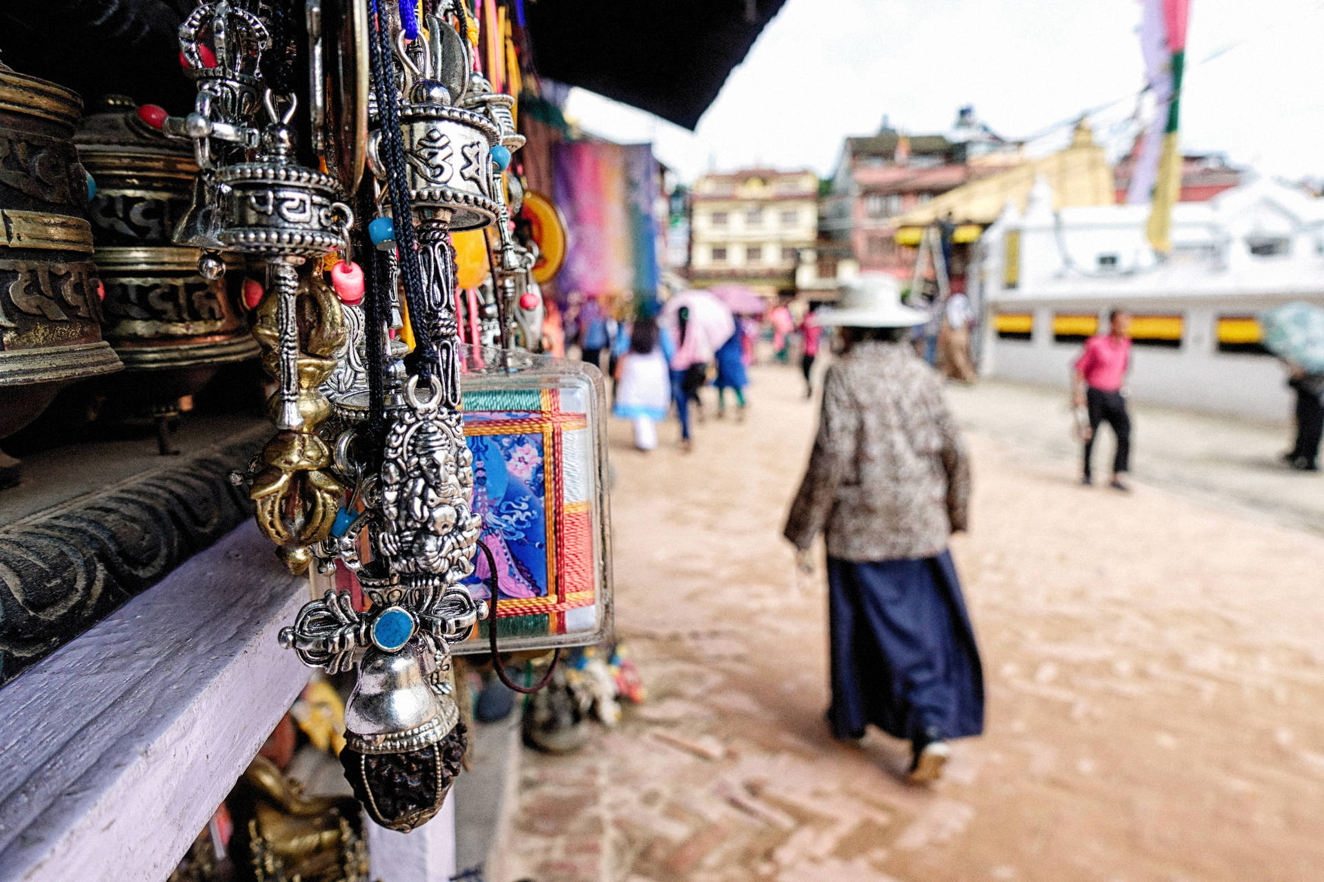 Download Nepal Souvenir Market Wallpaper