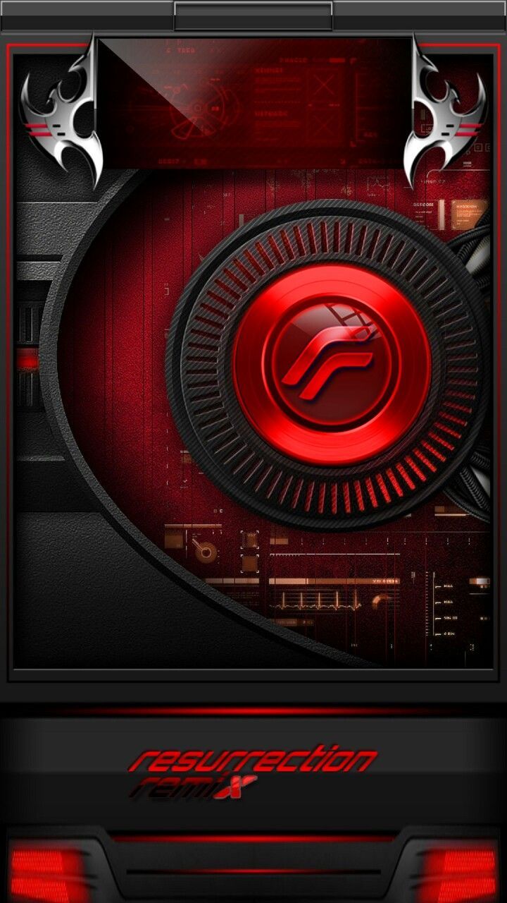 Red Technology Wallpaper