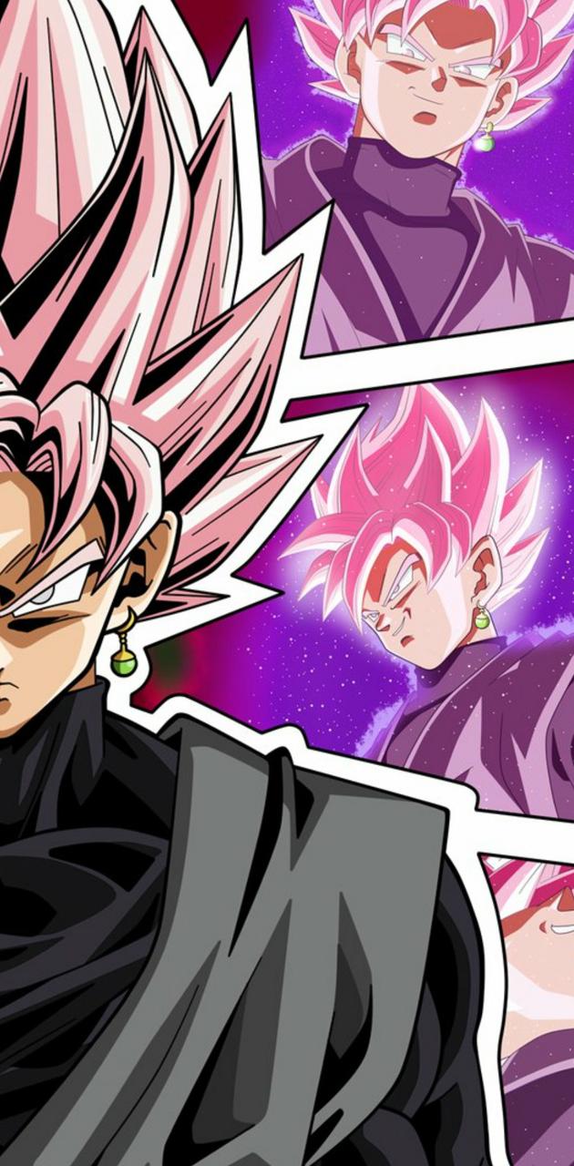 Black goku rose wallpaper
