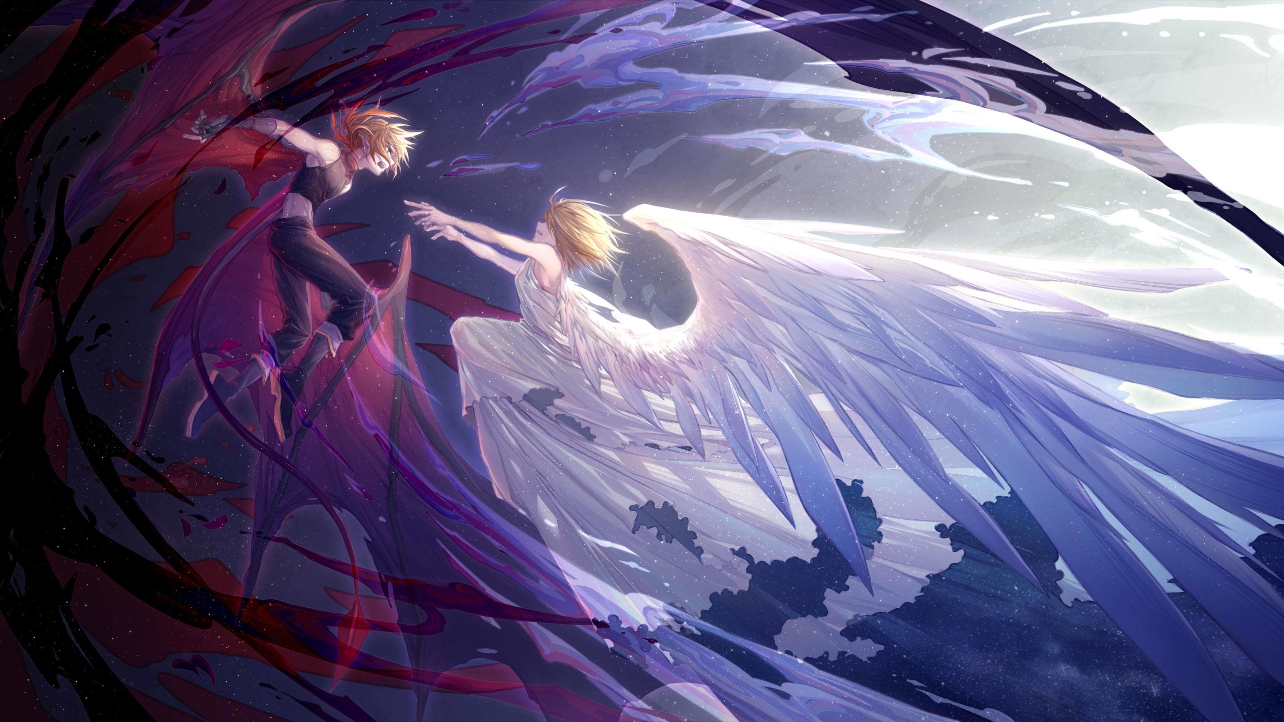 Anime Flying Girls Wallpapers - Wallpaper Cave