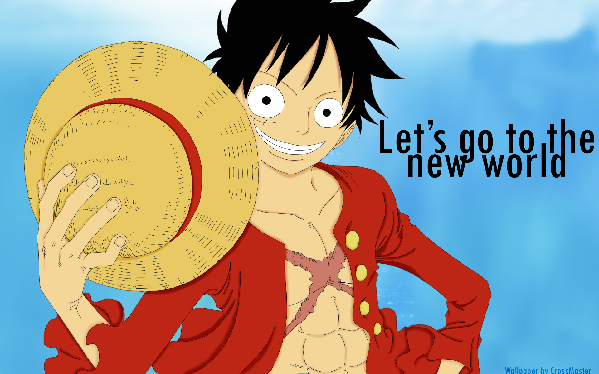 One Piece Wallpaper: Let's go to the new world